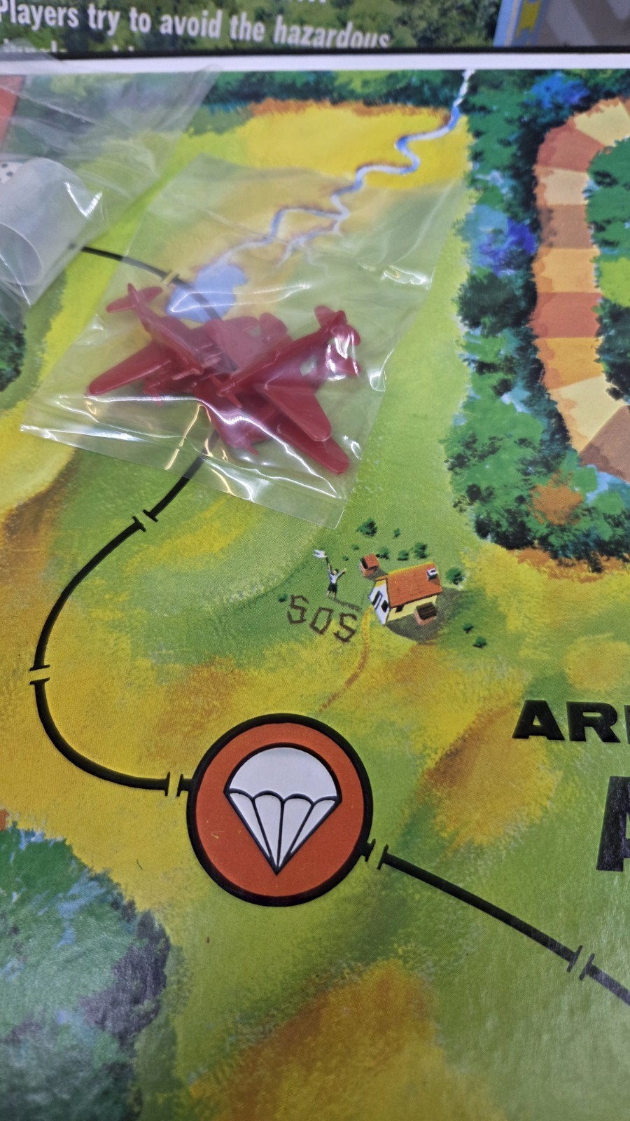 Ripcord Sky Diving Board Game