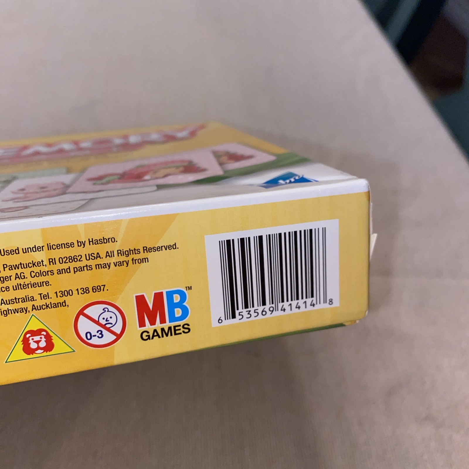 Strawberry Shortcake Edition Memory Match Game Hasbro Learning Kids