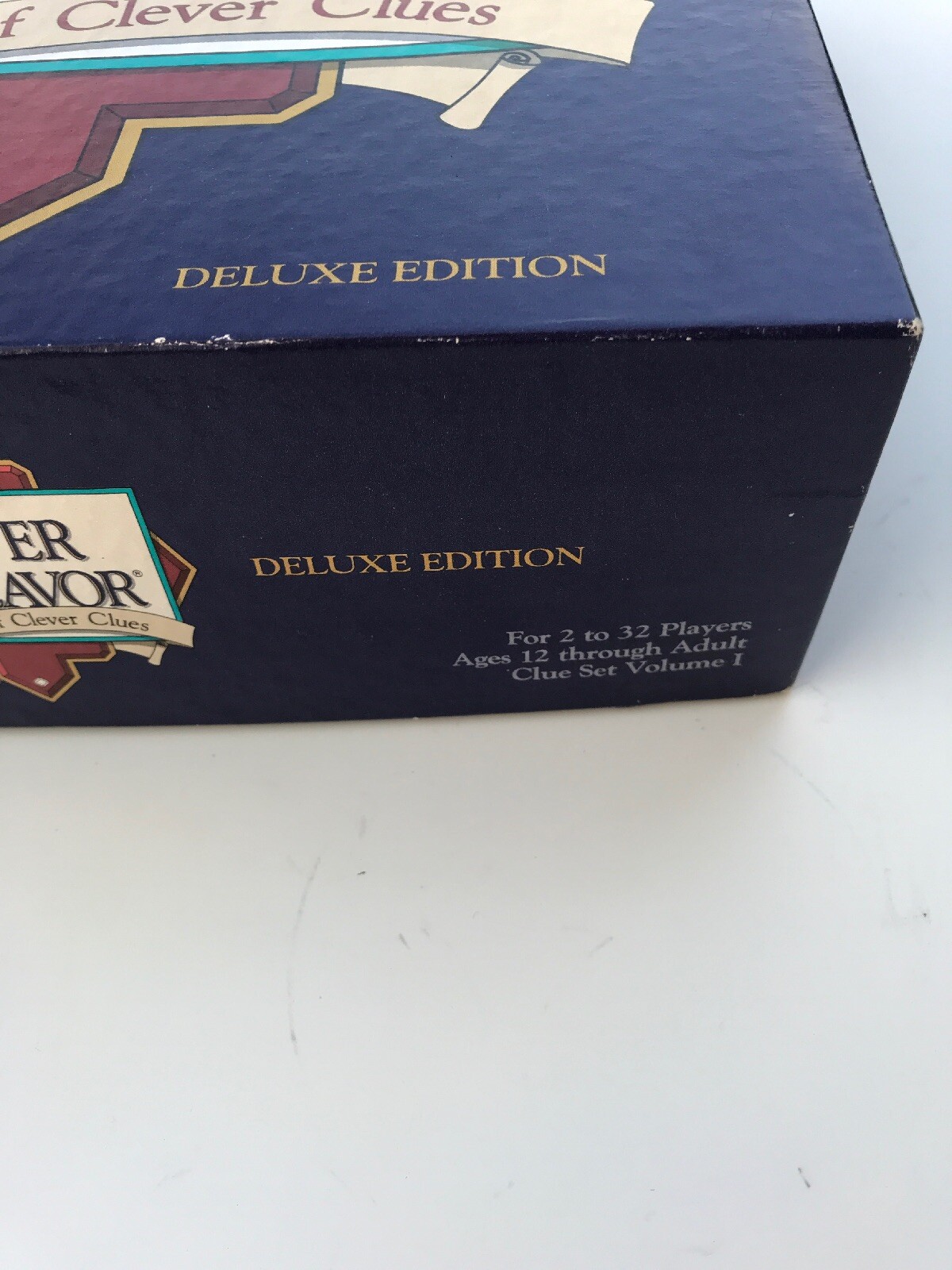 Clever Endeavor, the Game of Clever Clues Master Game Deluxe Edition 1989