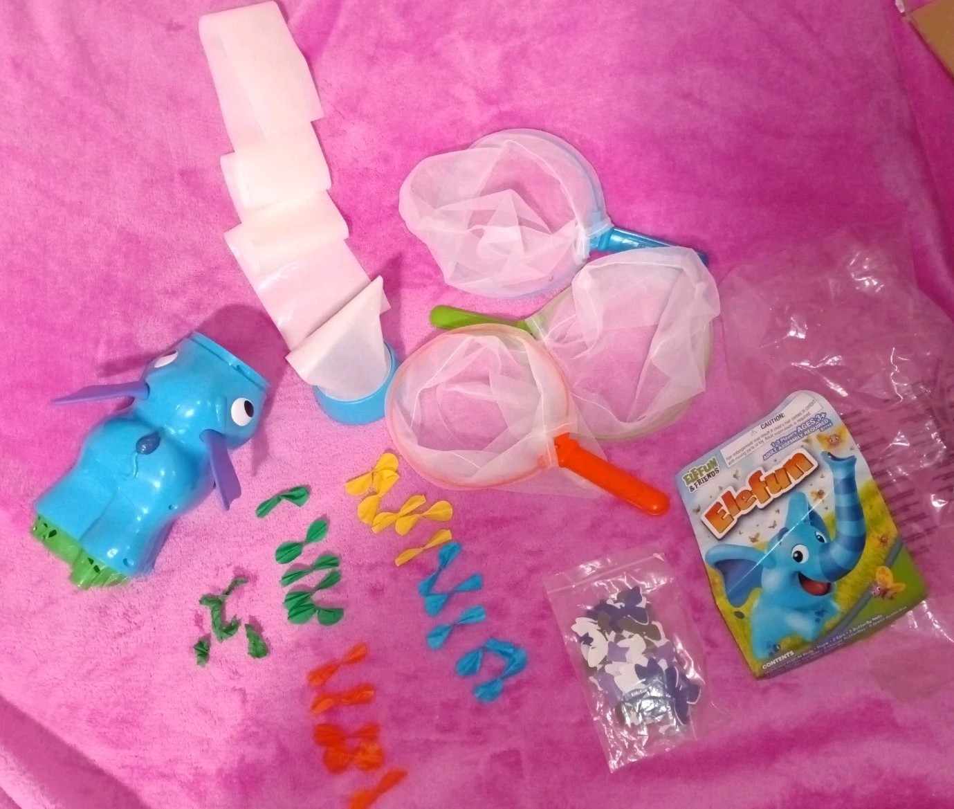 Elefun the Butterfly Catchin’ Game Complete Tested Working Condition