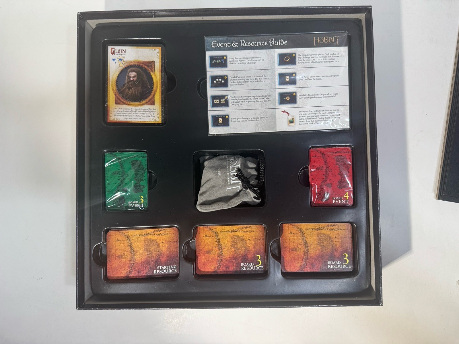 The Hobbit Board Games Lot An Unexpected Journey & Desolation Of Smaug Complete