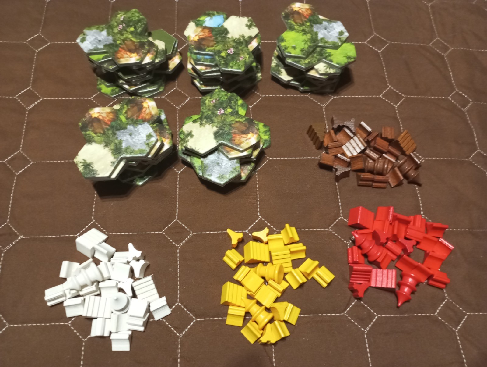 Taluva Board Game Ferti 2014 NM/VG+