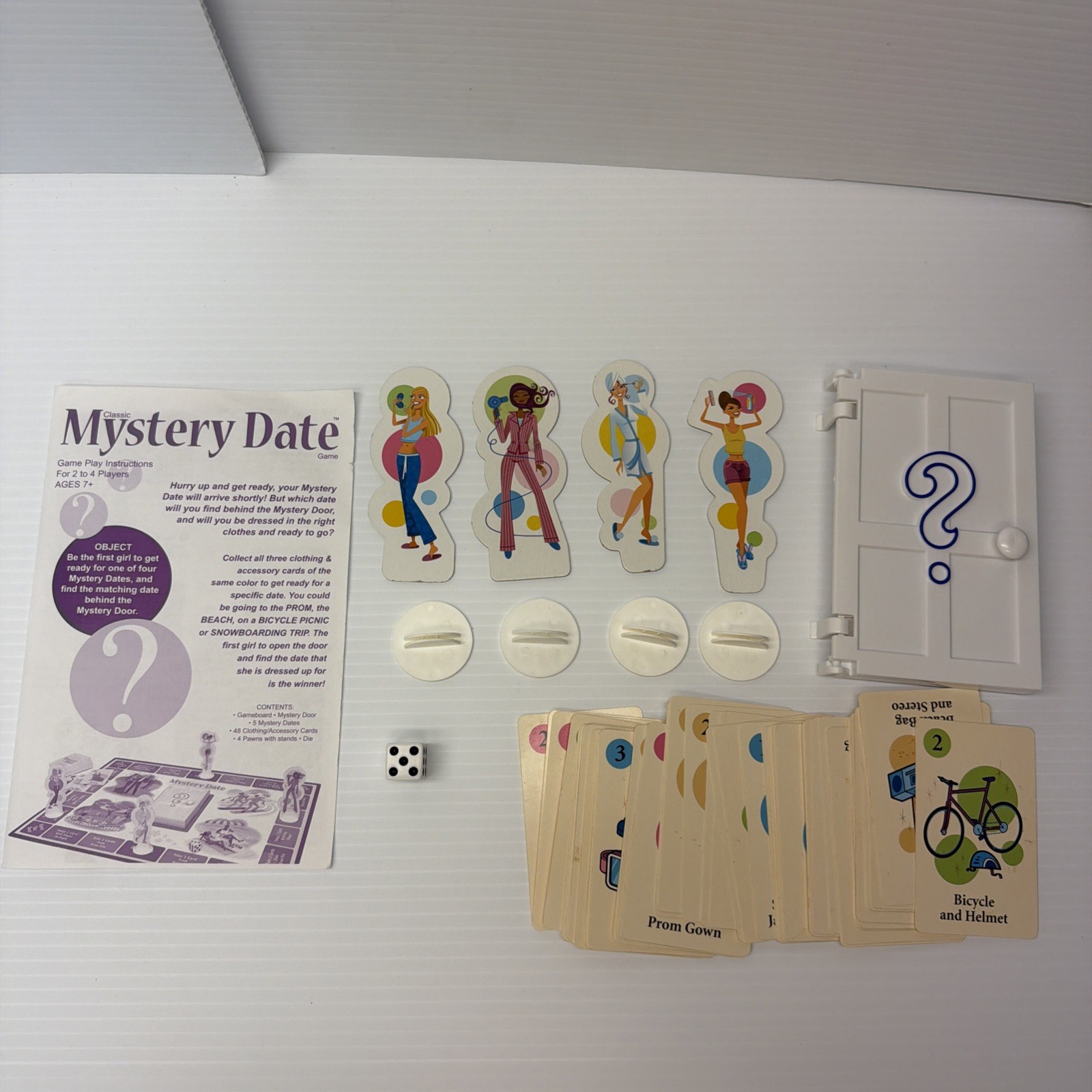 Classic Mystery Date Board Game by Milton Bradley 2005 Edition Complete