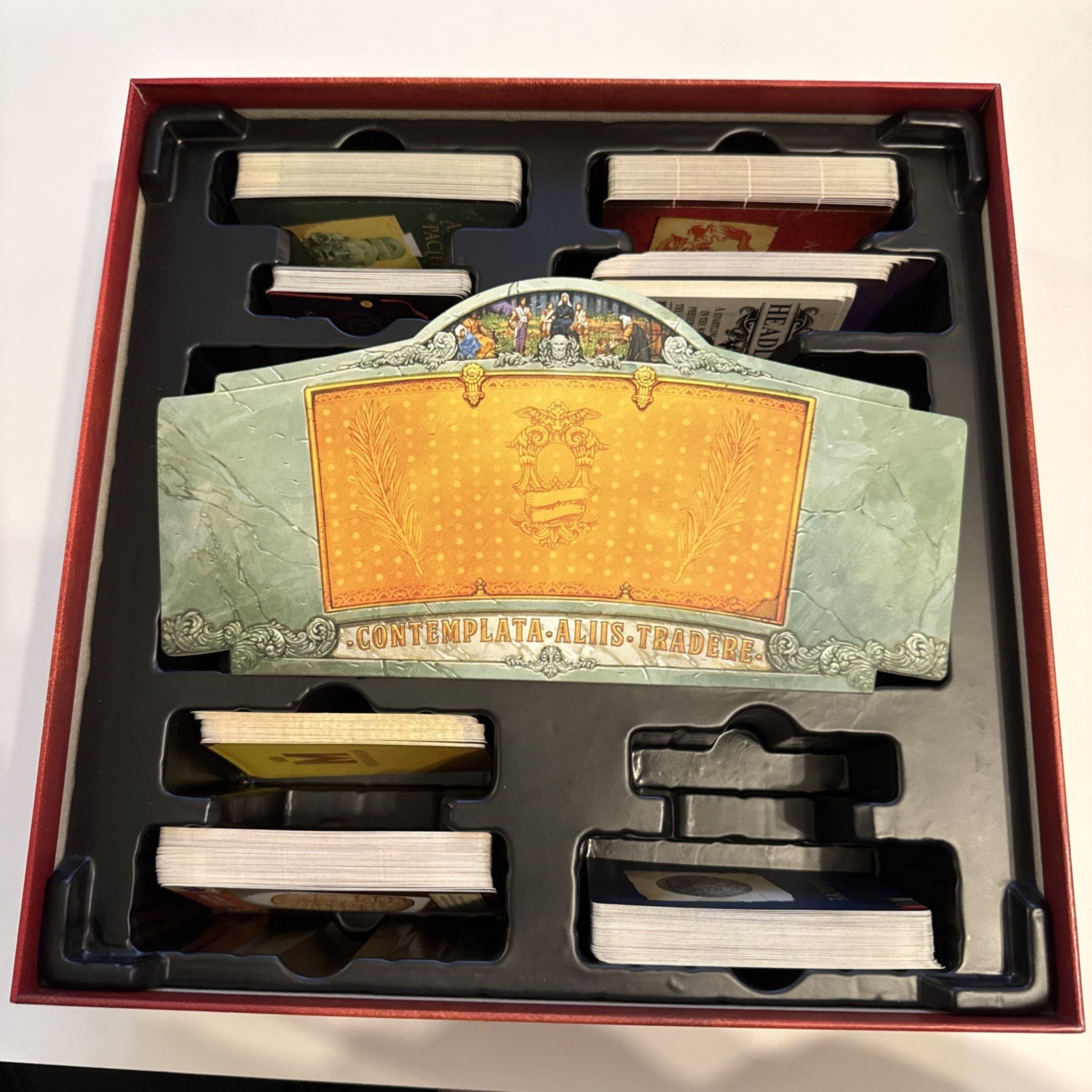 MUSEUM BOARD GAME english retail edition holy grail 100% Complete