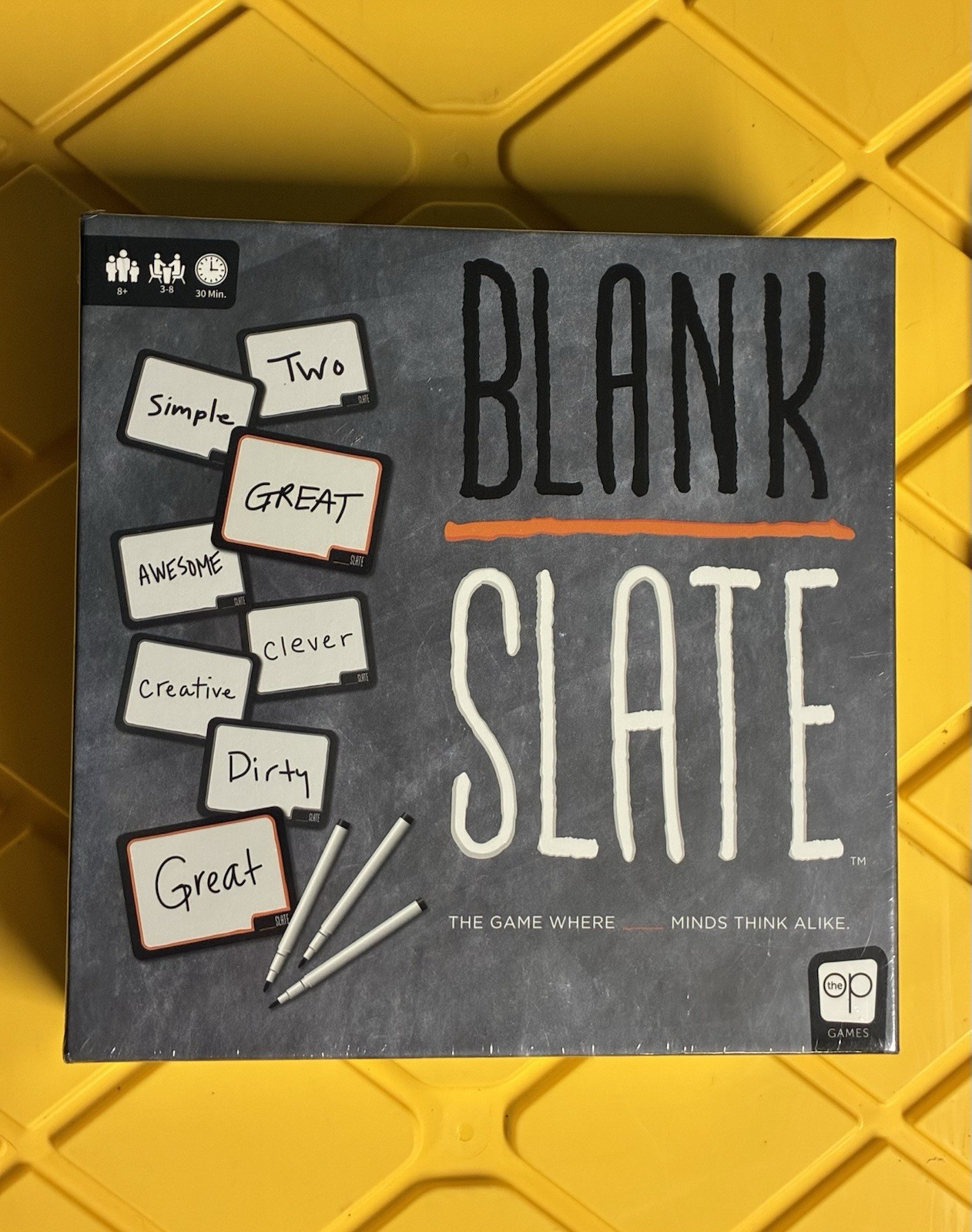 Blank Slate Board Game | New & Sealed | Family Party Word Game | 3-8 Players
