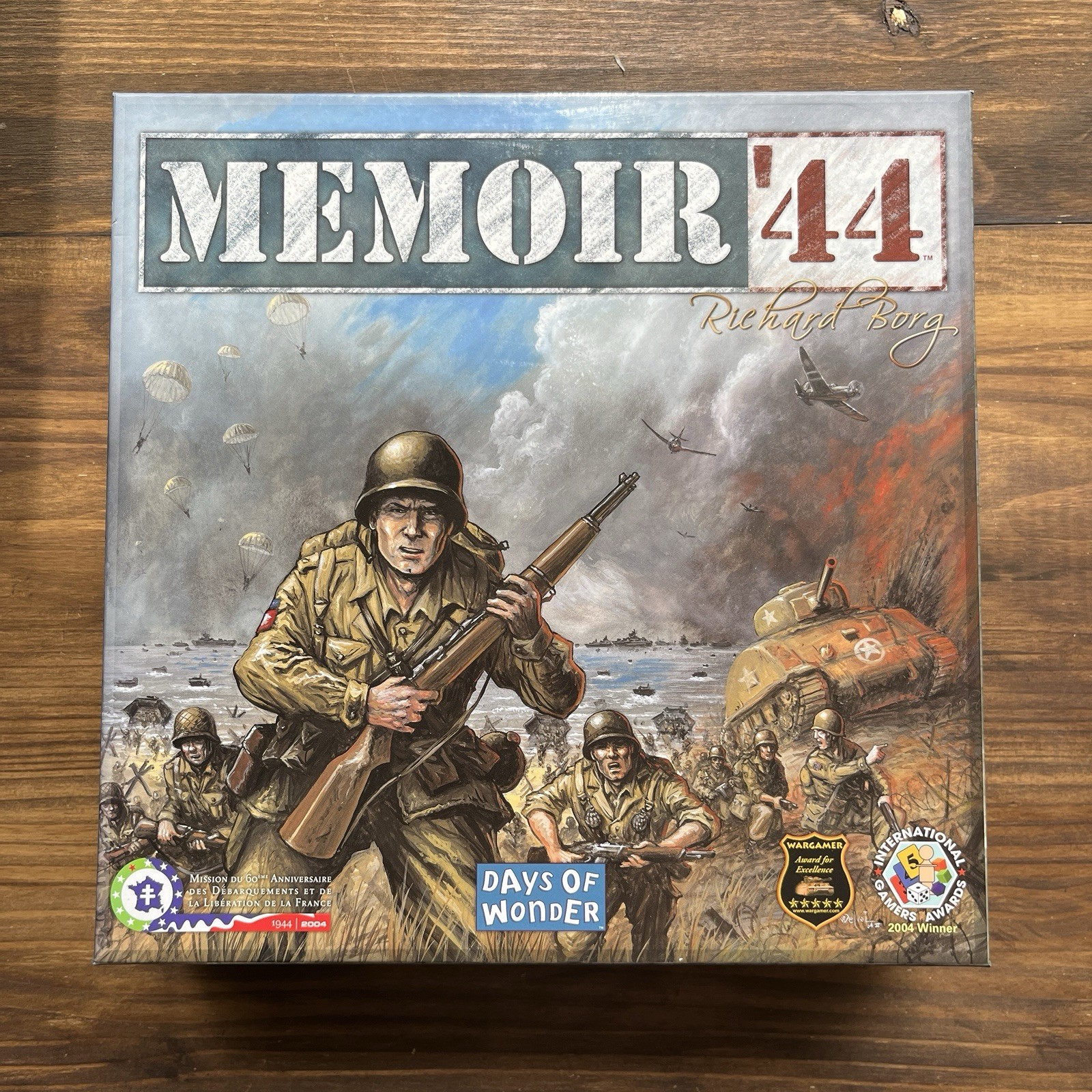 Days of Wonder Memoir ’44 Board Game World War 2 Complete Excellent Condition