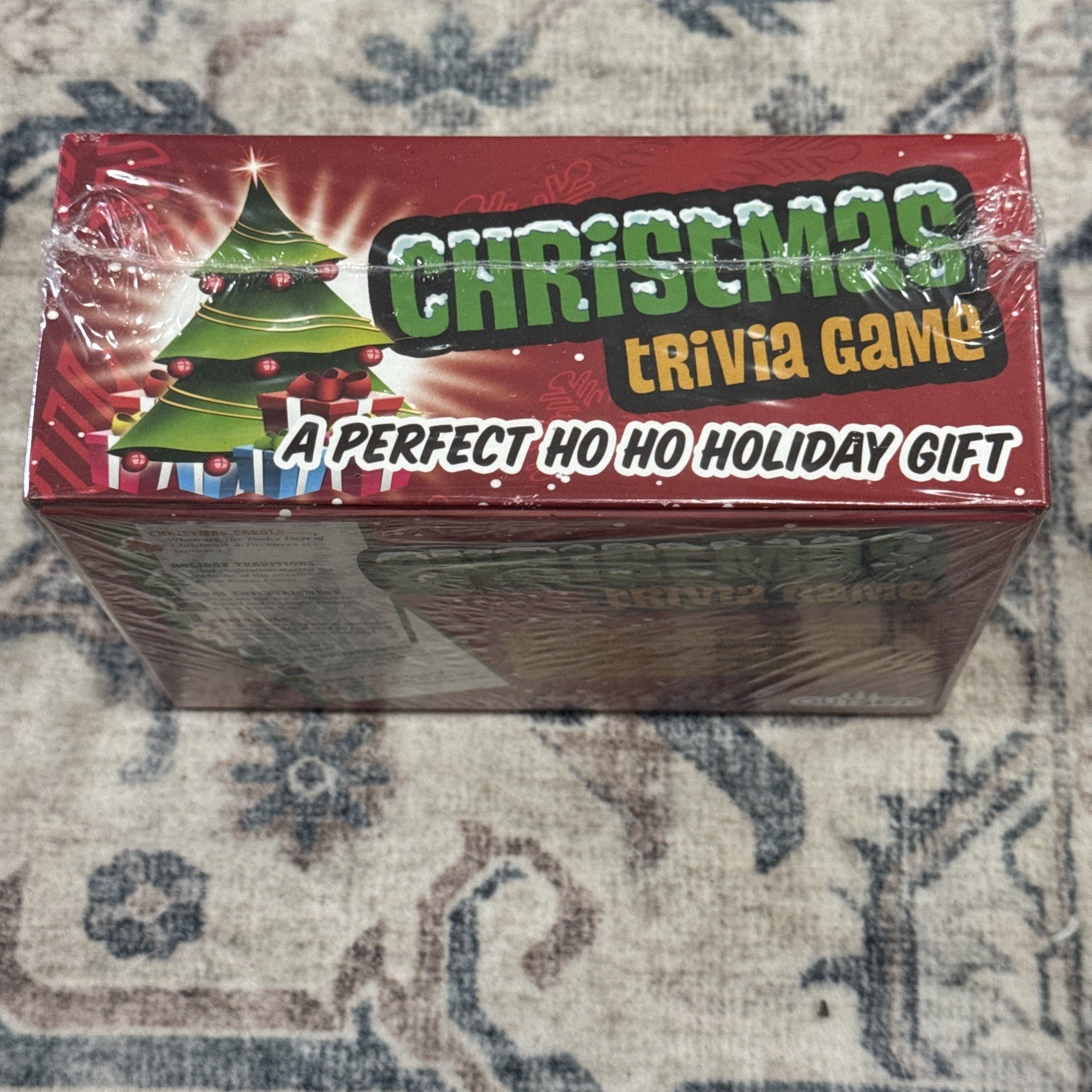 CHRISTMAS Trivia Game A Perfect Ho Ho Holiday Gift by Outset SEALED