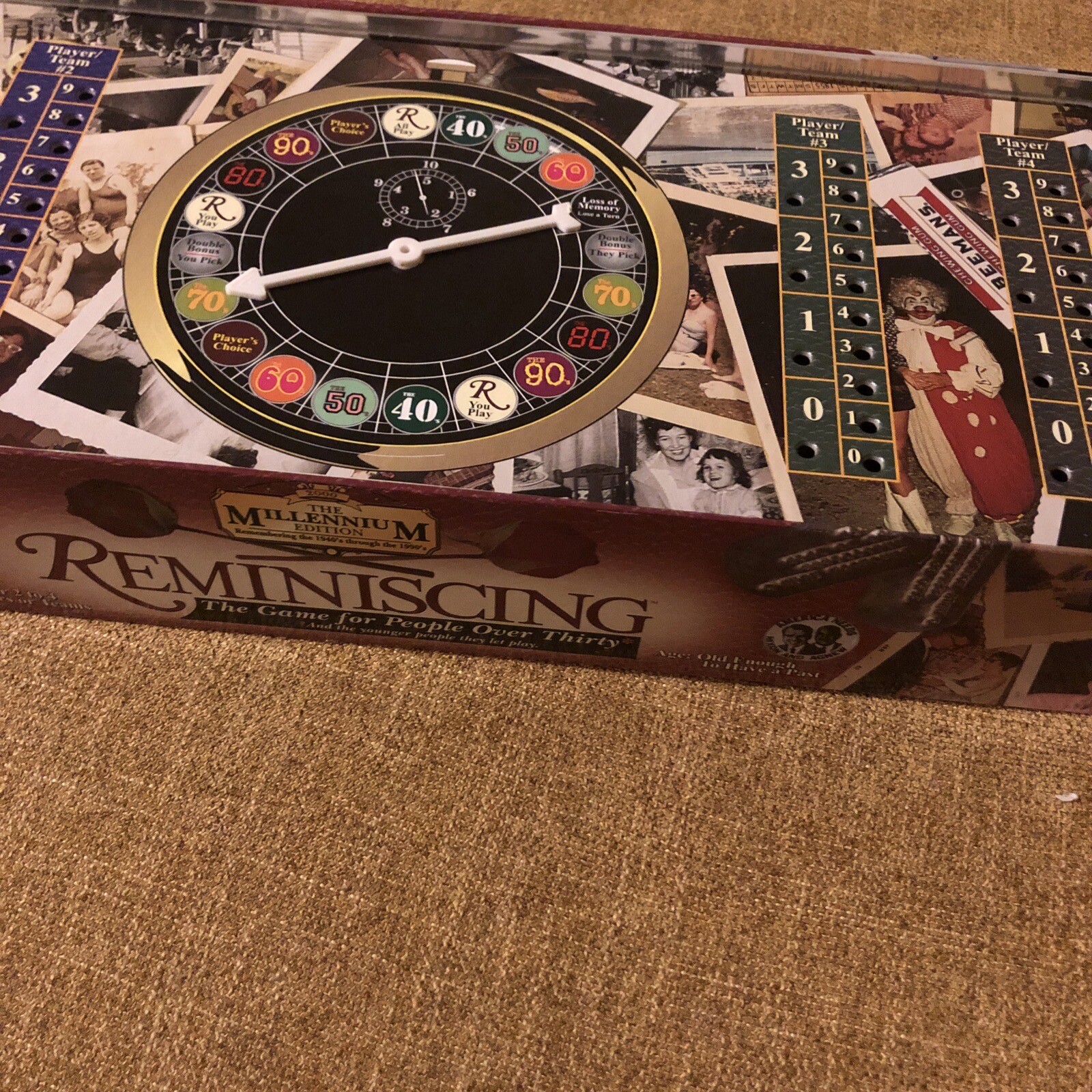 Reminiscing The game for People over 30 2000 Millennium Edition Free Gifts 🎁