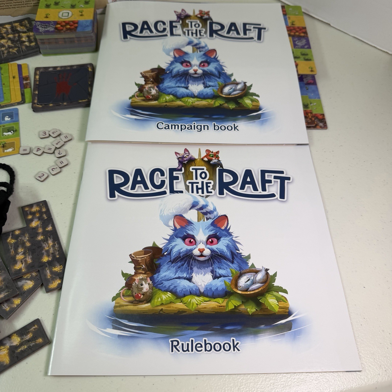 Race To The Raft Co-op Board Game The City Of Games Frank West Complete