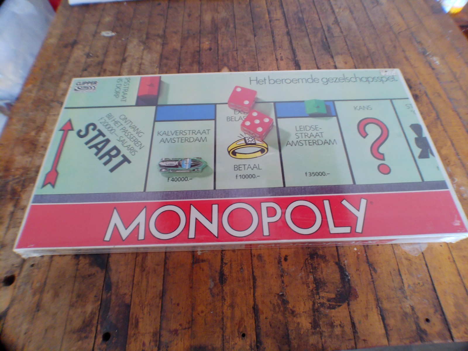 SEALED – Parker Brothers Monopoly 1985 Dutch Edition