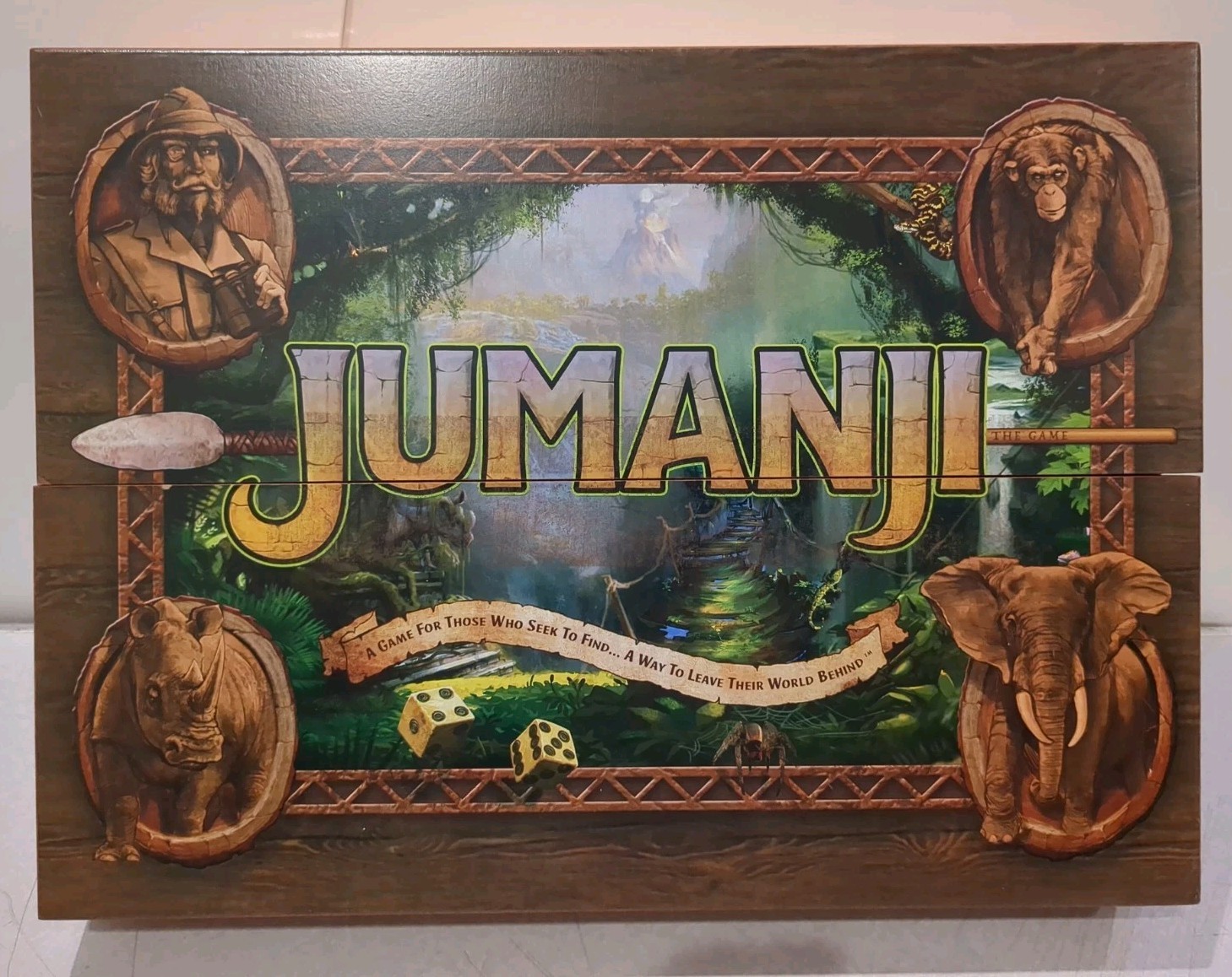 JUMANJI The Game Complete Wooden Box Edition 2021