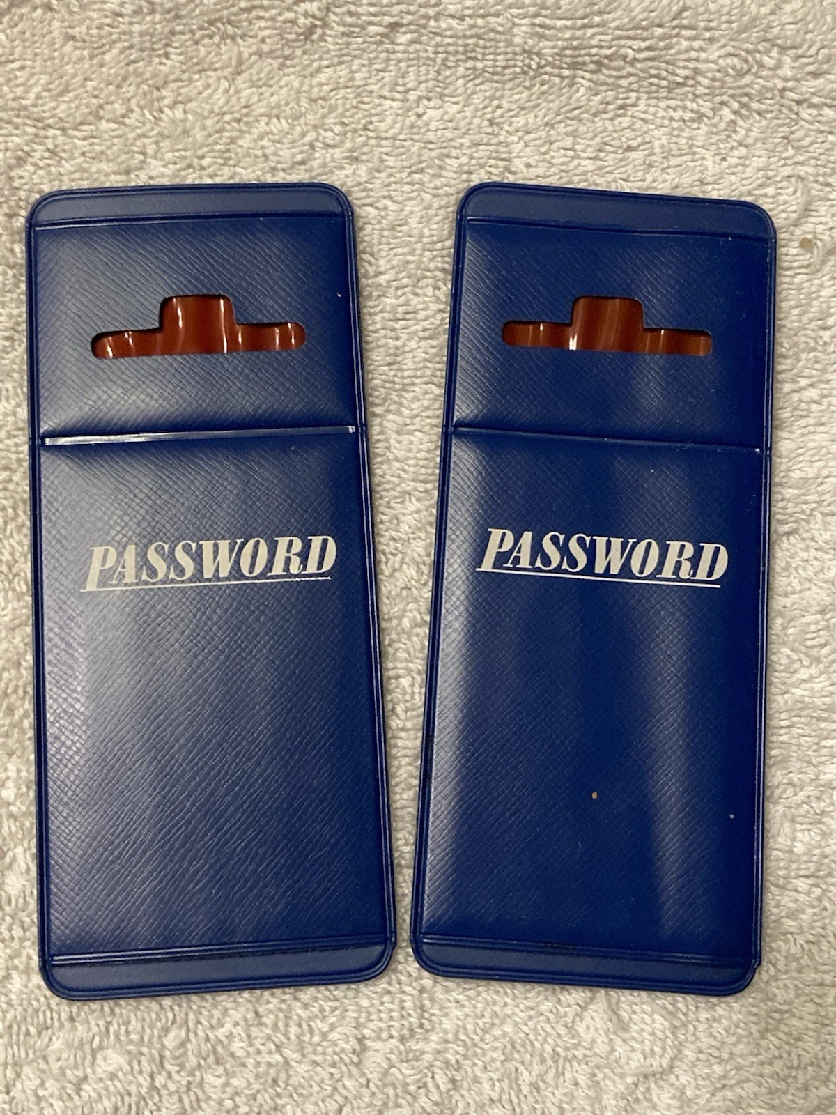 Vintage 1962 Password Game, No. 4260, Complete Set, Milton Bradley Co., USA.
