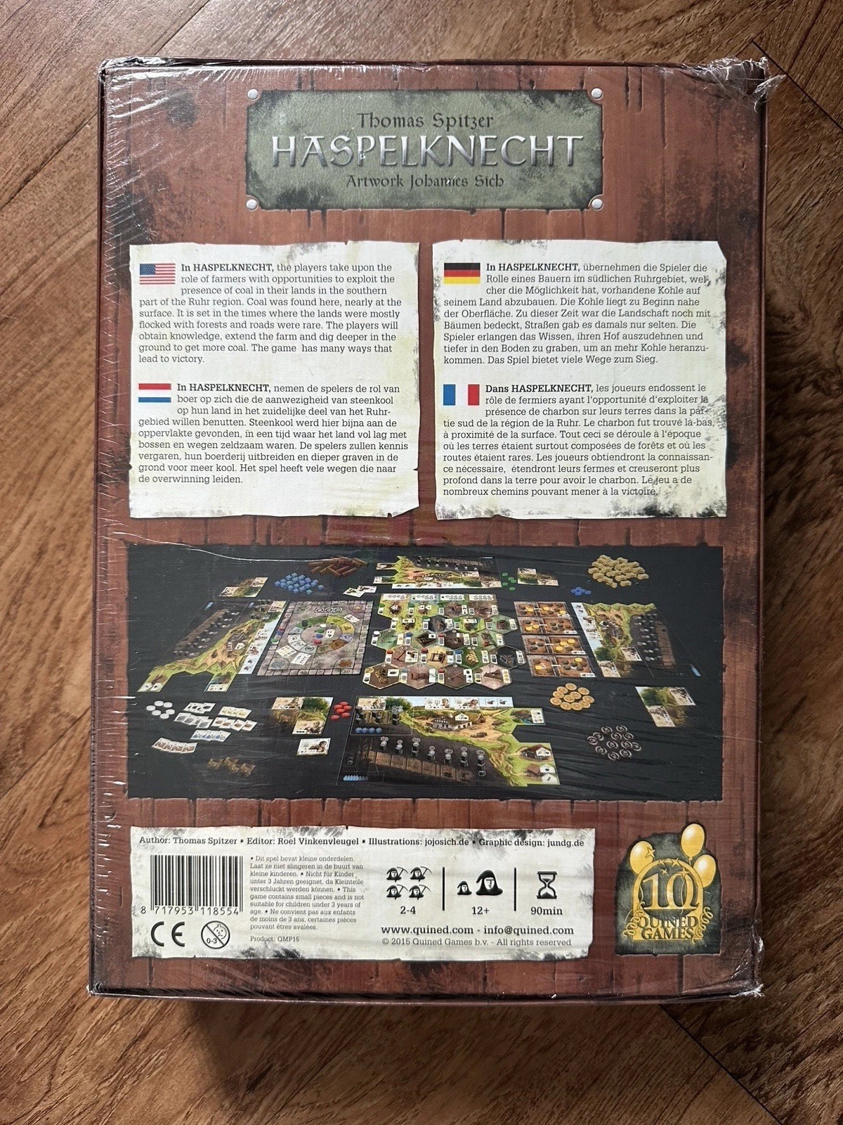 Haspelknecht Capstone Games 2015 SEALED