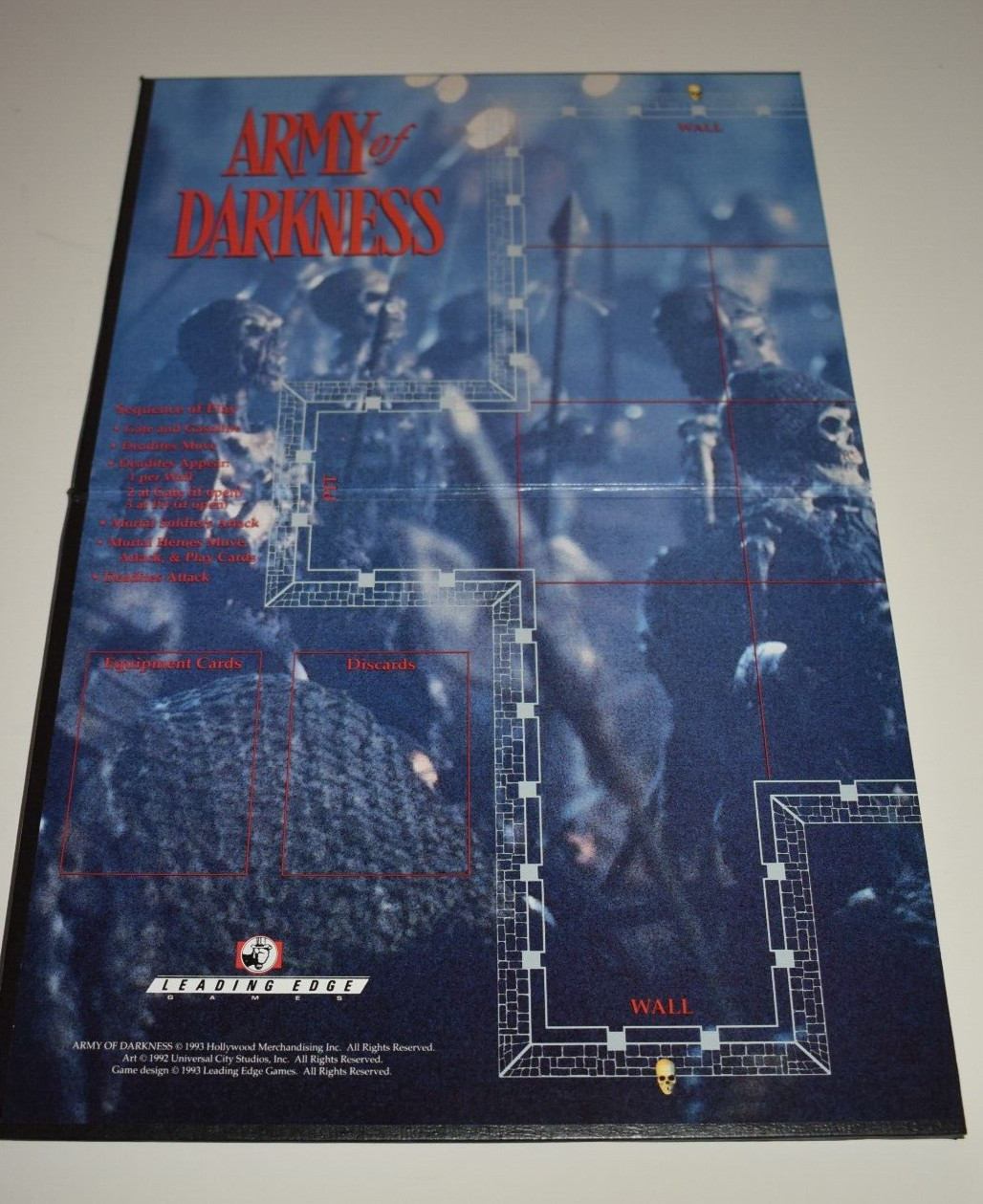 Army of Darkness Board Game Leading Edge Games #60100 Horror RPG