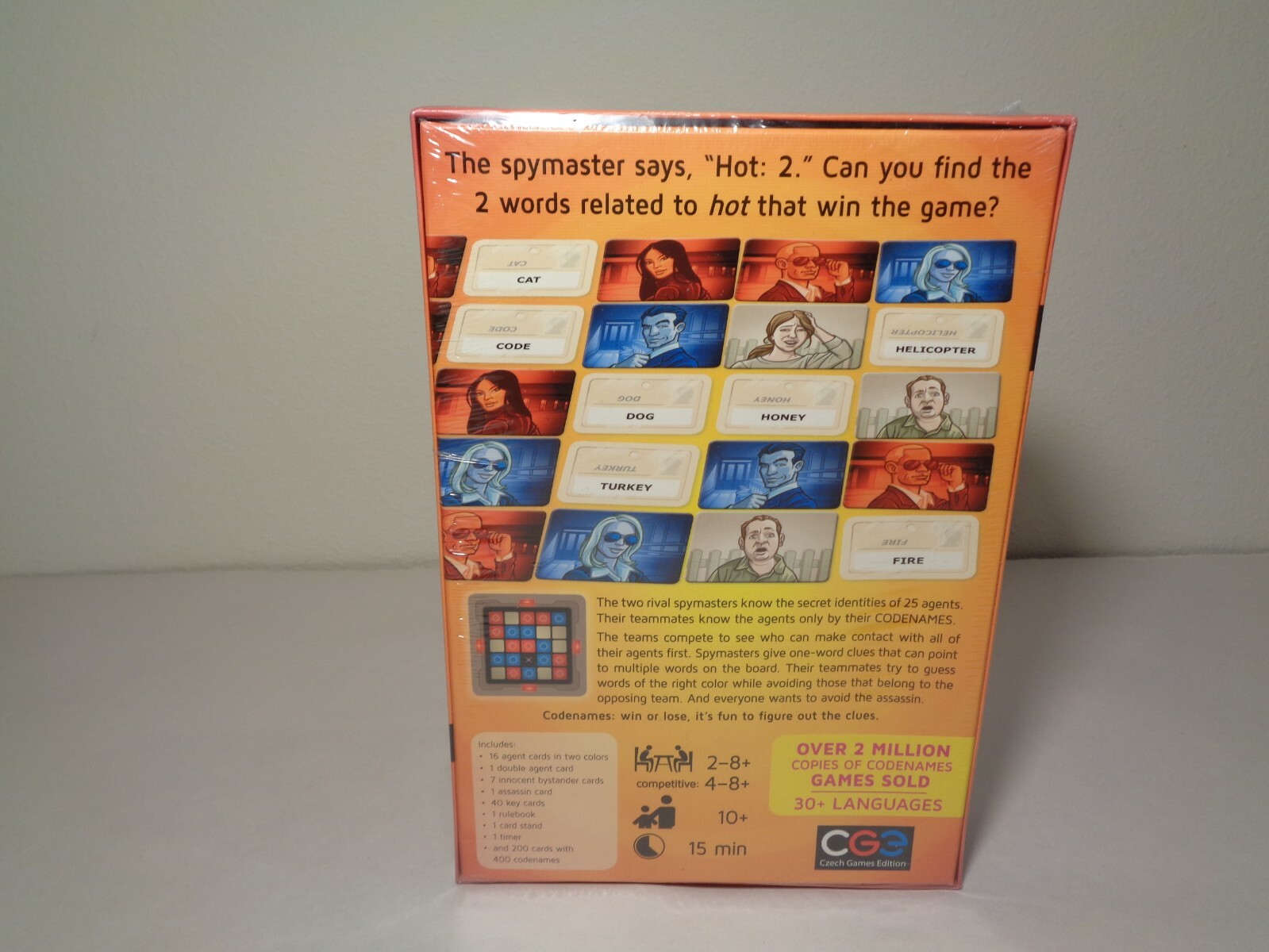 CODENAMES New Game Czech Games Edition Vlaada Chvatil