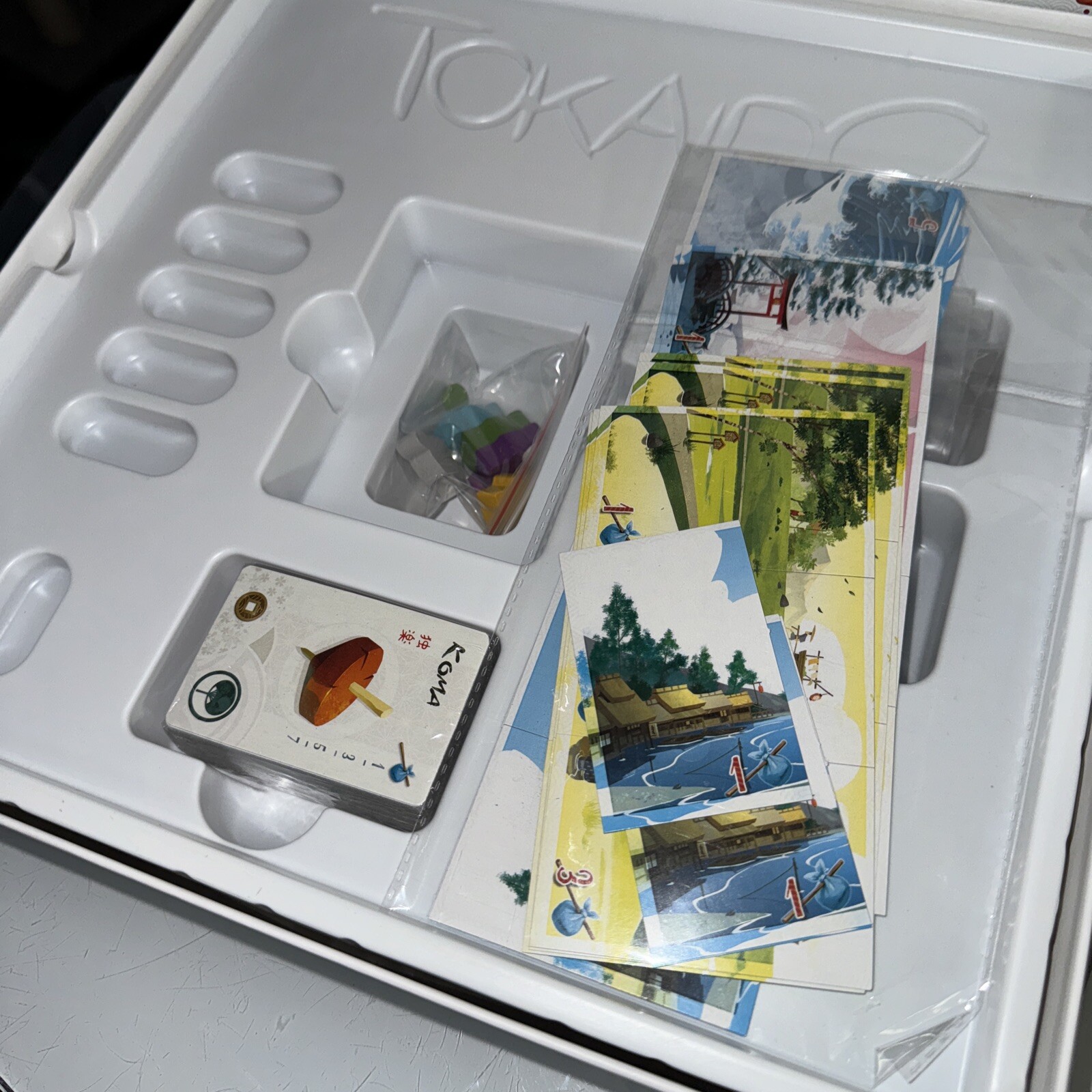 Tokaido Board Game Fun Forge UNPUNCHED / Excellent / Complete