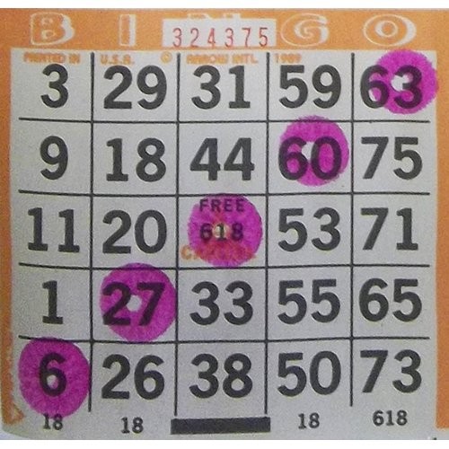 Dab-O-Ink One Dozen 4oz Purple Bingo Dauber