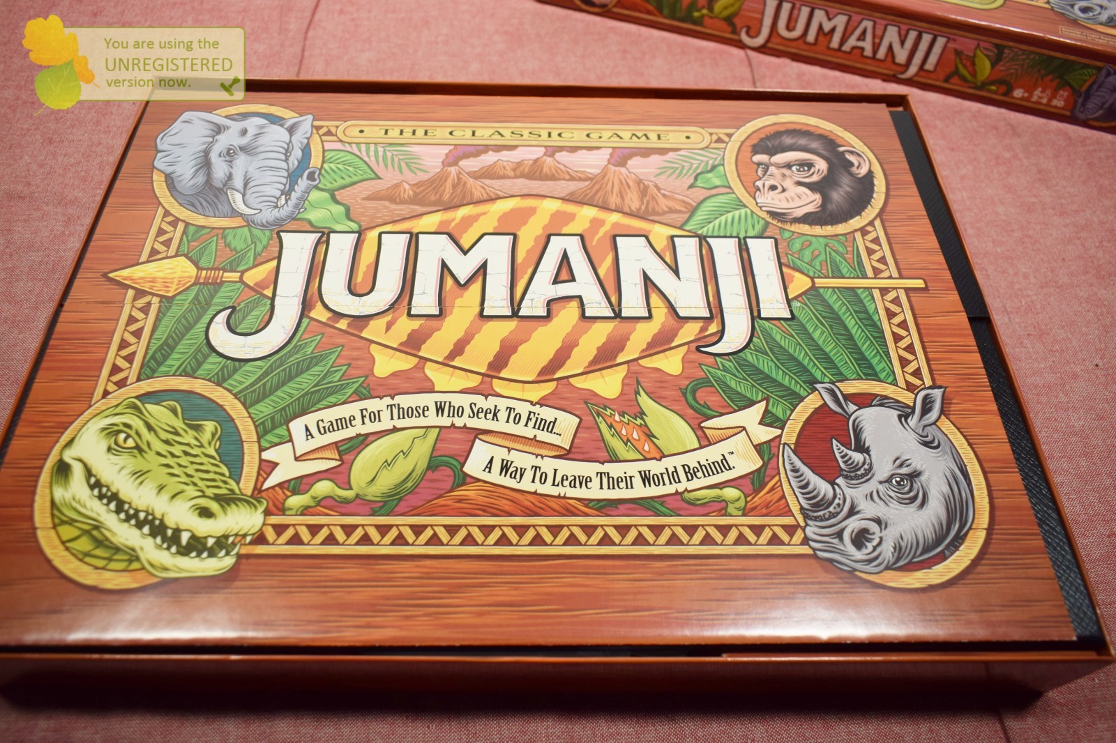 Spin Master Games Jumanji Board Game 30th Anniversary Edition #
