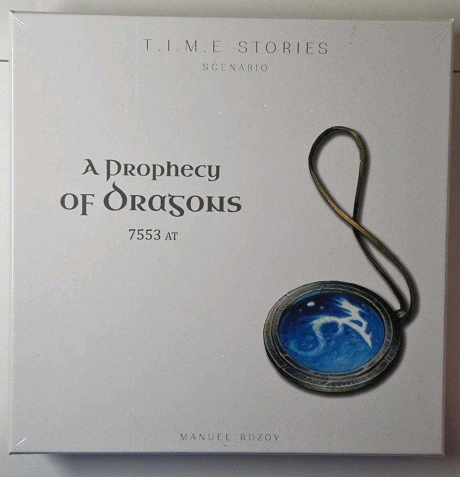 Brand New Sealed TIME Stories A Prophecy of Dragons Board Game Expansion Fantasy