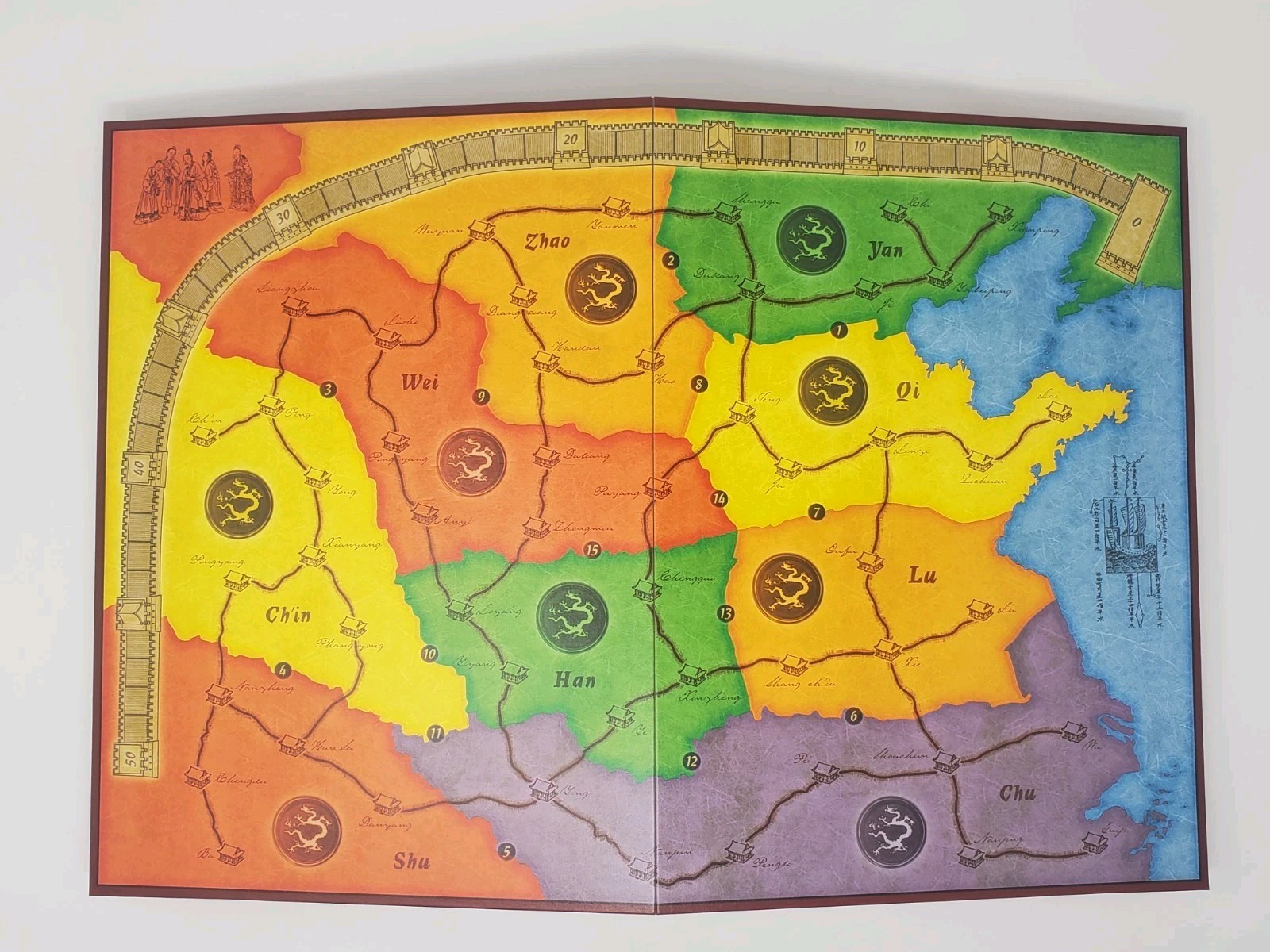 China (2005) Board Game by Michael Schacht – Abacusspiele – Like New