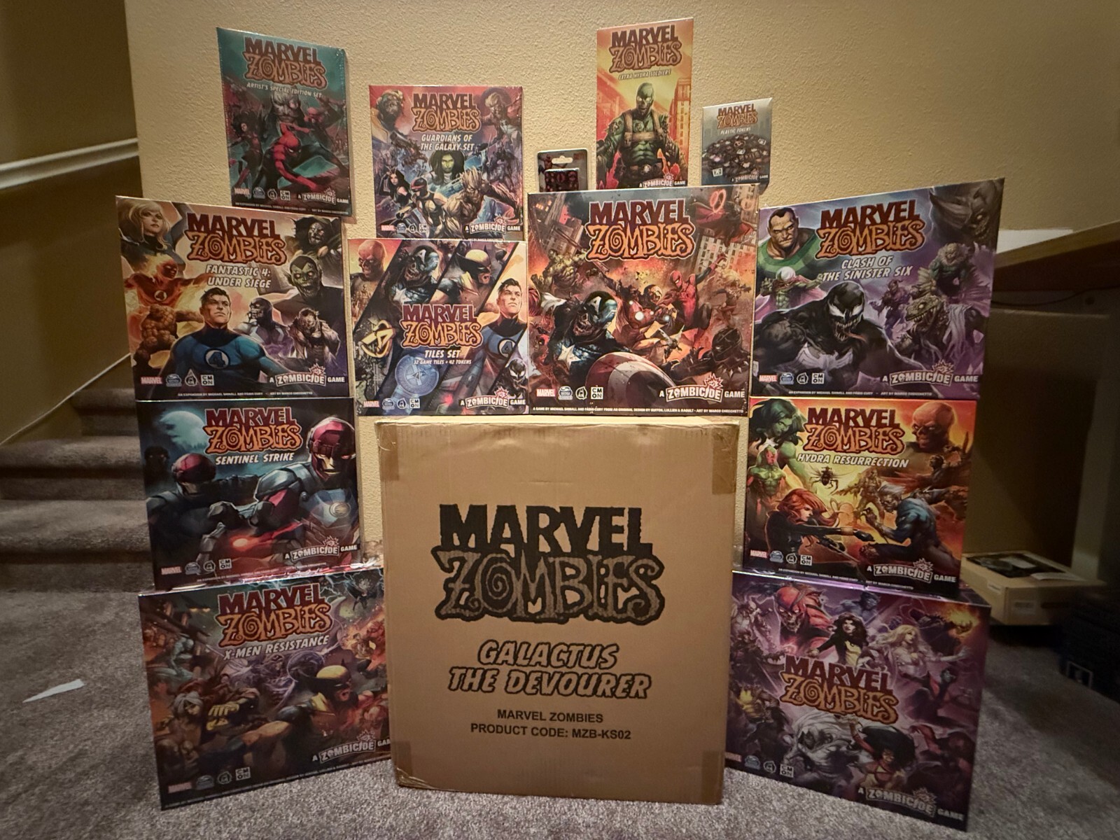 Marvel Zombies KS Devourer Pledge w/ Galactus and extras – New