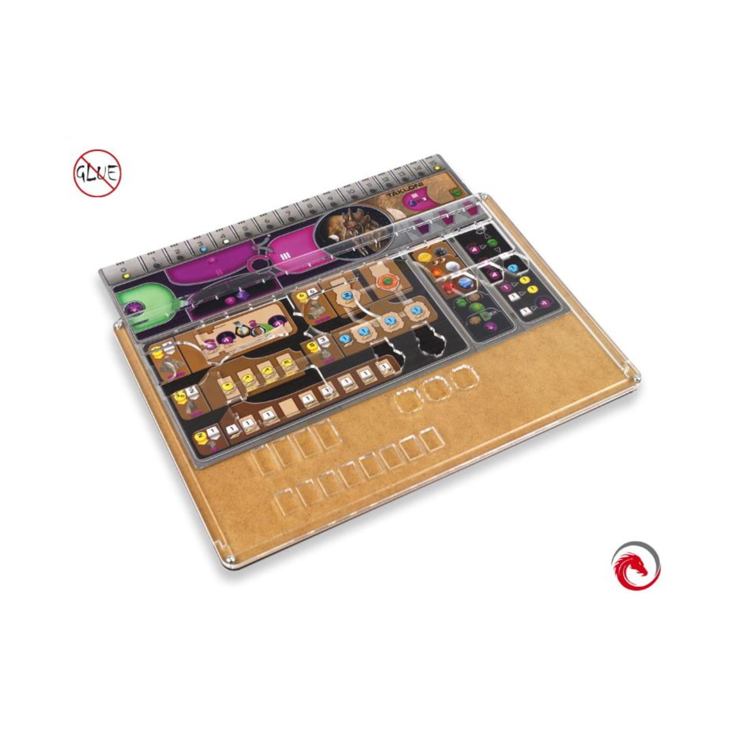 E-Raptor Boardgame Accessory Organizer for Project Gaia New