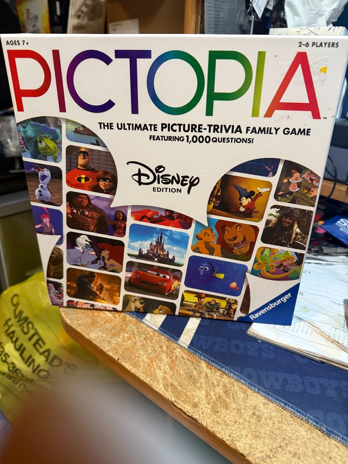 Pictopia–Disney Edition—-The Ultimate Picture Trivia Family Game