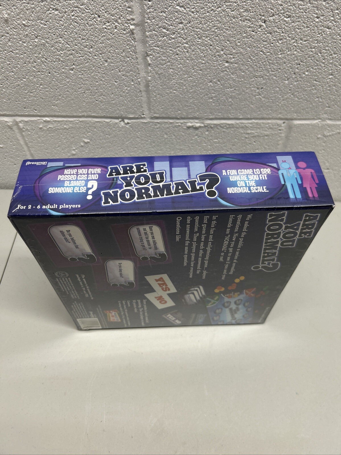 ARE YOU NORMAL? Game Adult Party Game Date Night 2 To 6 Players Board Game Night