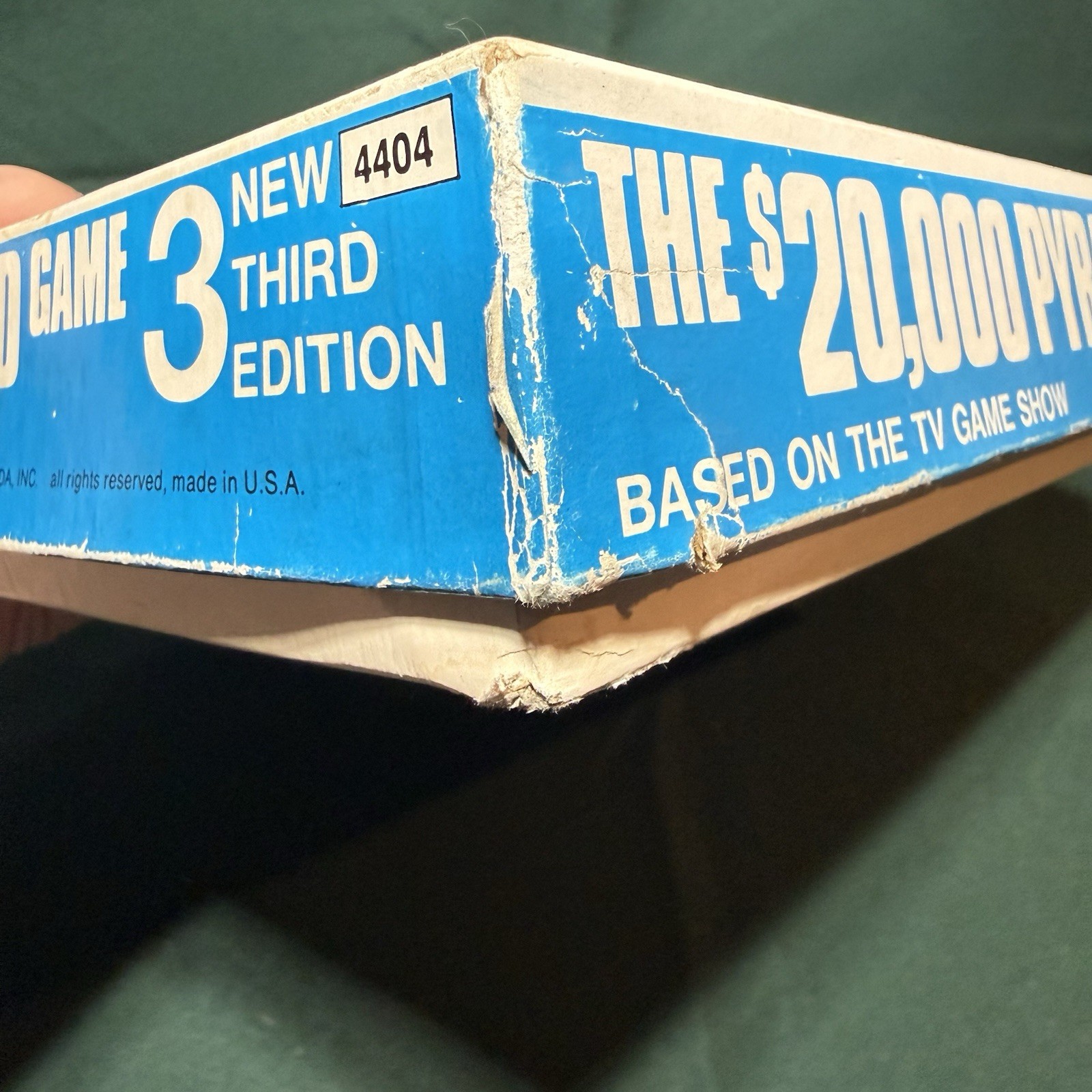 Vintage 1974 The $20,000 Pyramid Board Game Milton Bradley 3rd Edition Complete