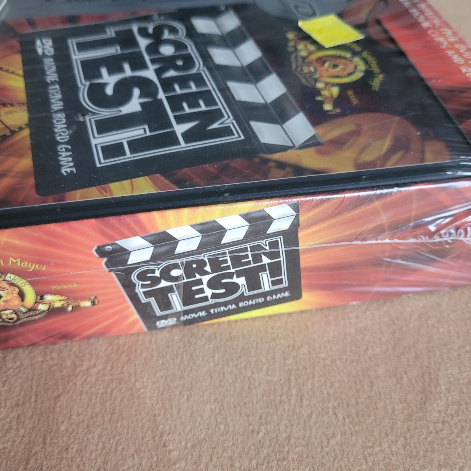 Vintage MGM Screen Test! DVD TV Movie Trivia Board Game 2004 New Sealed Box Y2K