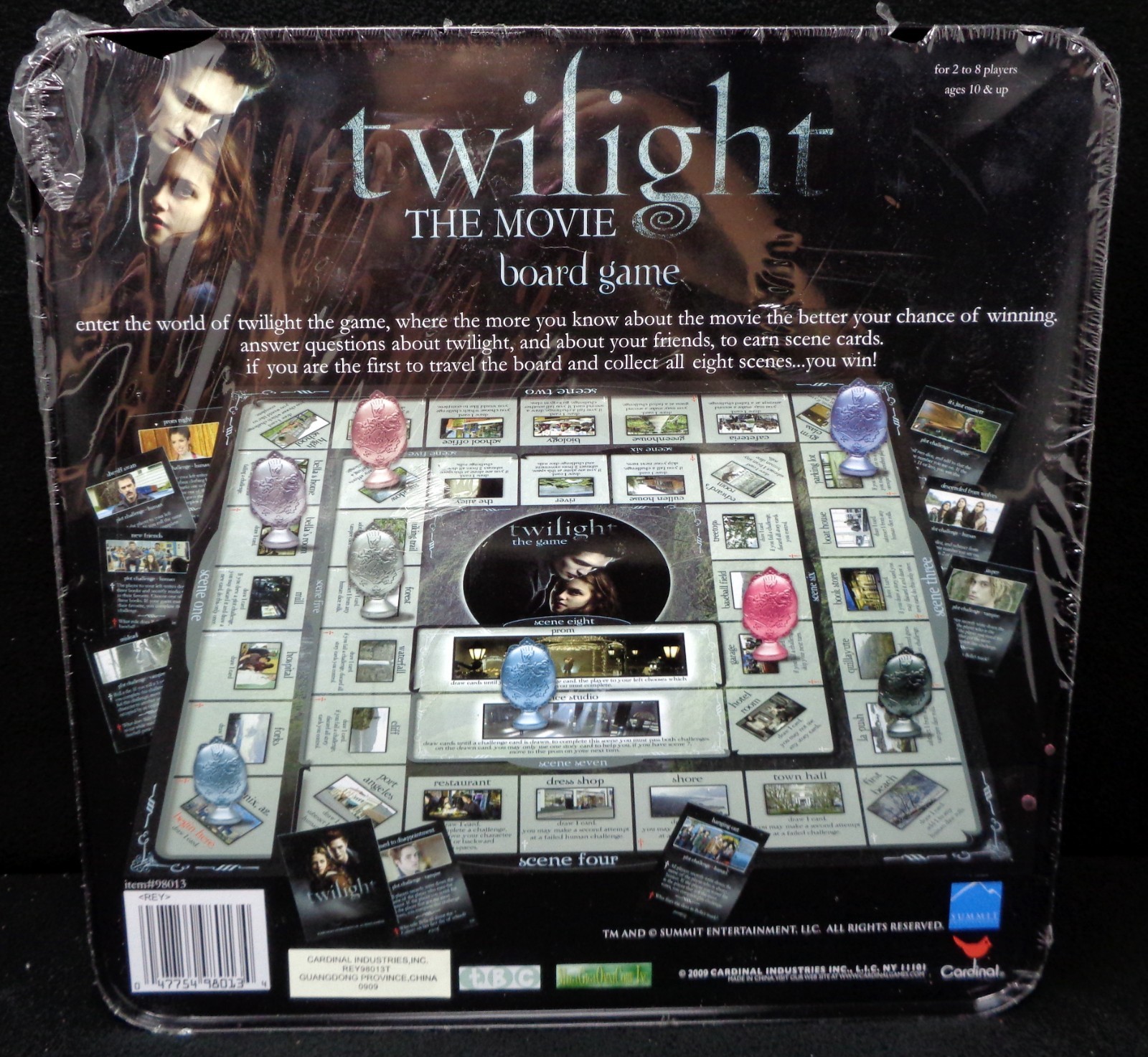 CARDINAL IND. Twilight The Movie Board Game in Tin Box (10+) (NEW)