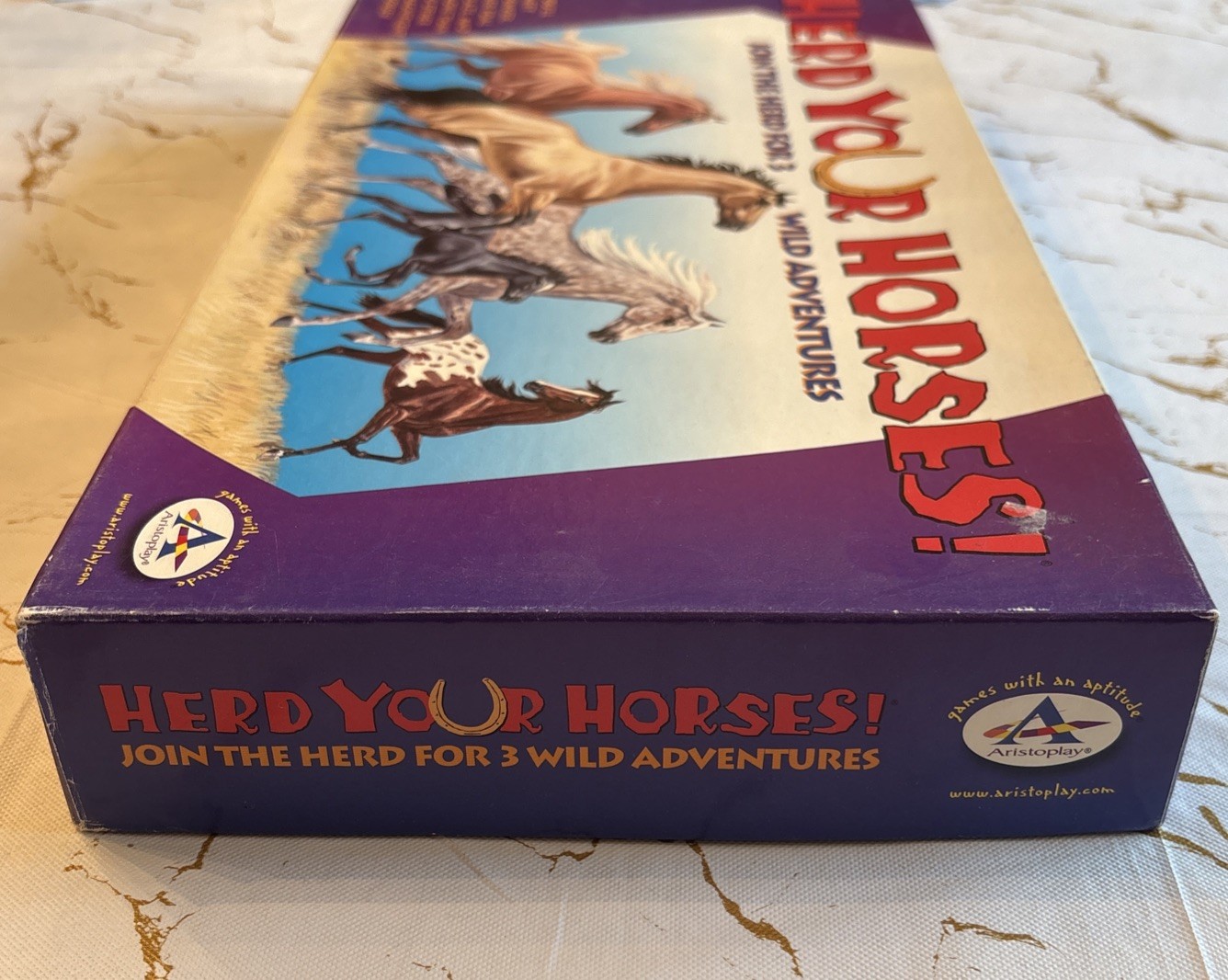 Herd Your Horses Board Game – Join The Herd (100% COMPLETE) 2002 Aristoplay EUC