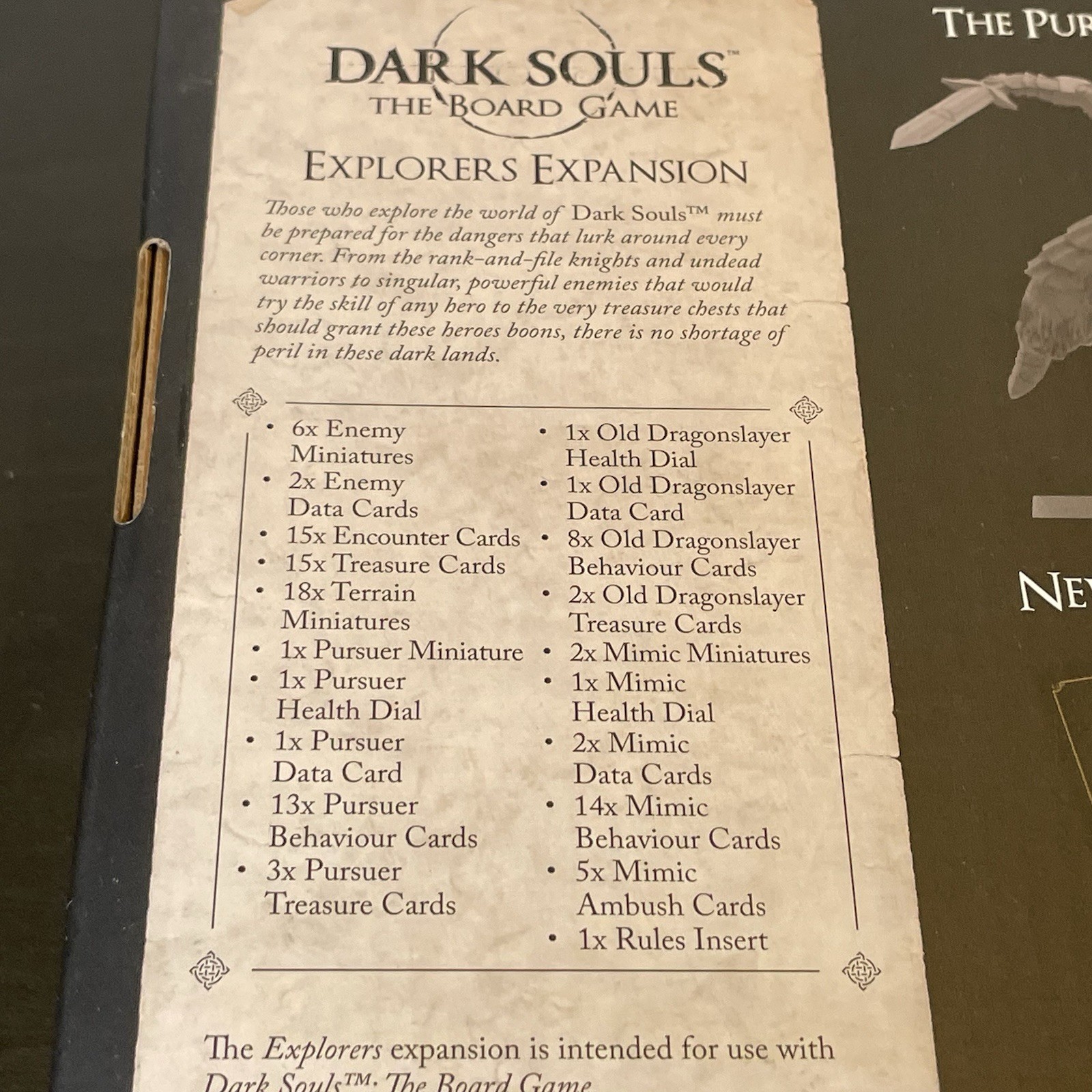 Dark Souls: The Board Game Explorers Expansion Steamforged Games New Open Box