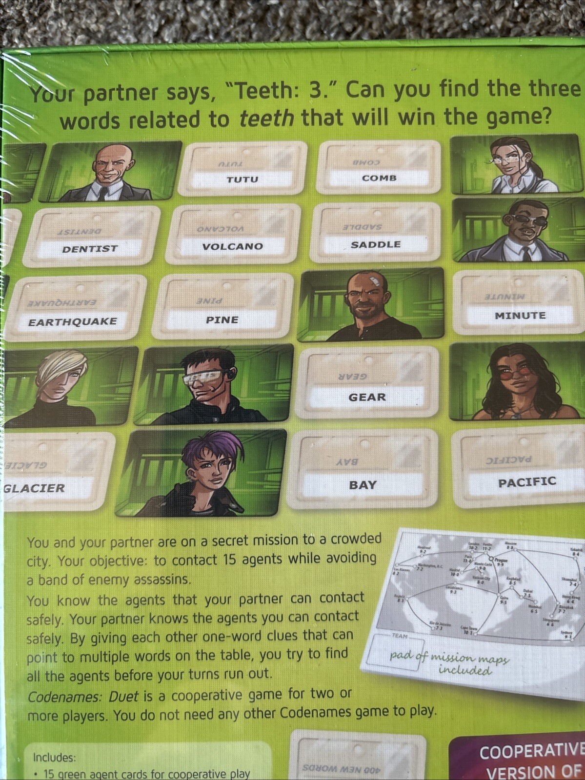 Code Names: Duet Czech Games Edition Brand New Sealed