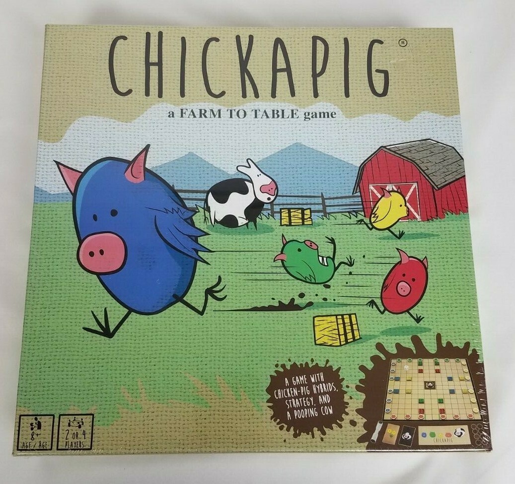 Buffalo Games Chickapig A Farm To Table Game 2-4 Players / 8 & Up / 30-60 Min