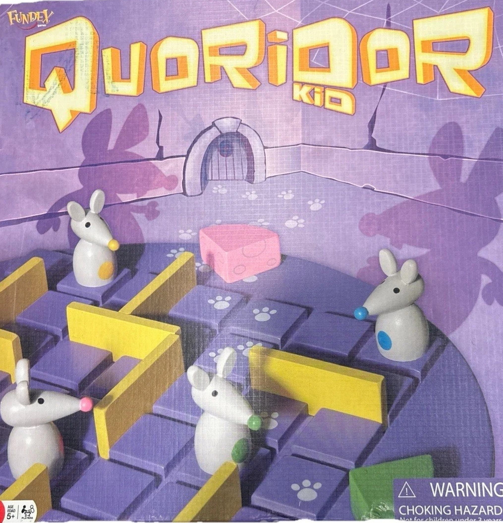 QUORIDOR KID FUN KIDS GAME 100% complete! EXCELLENT CONDITION! 2004 GIGAMIC