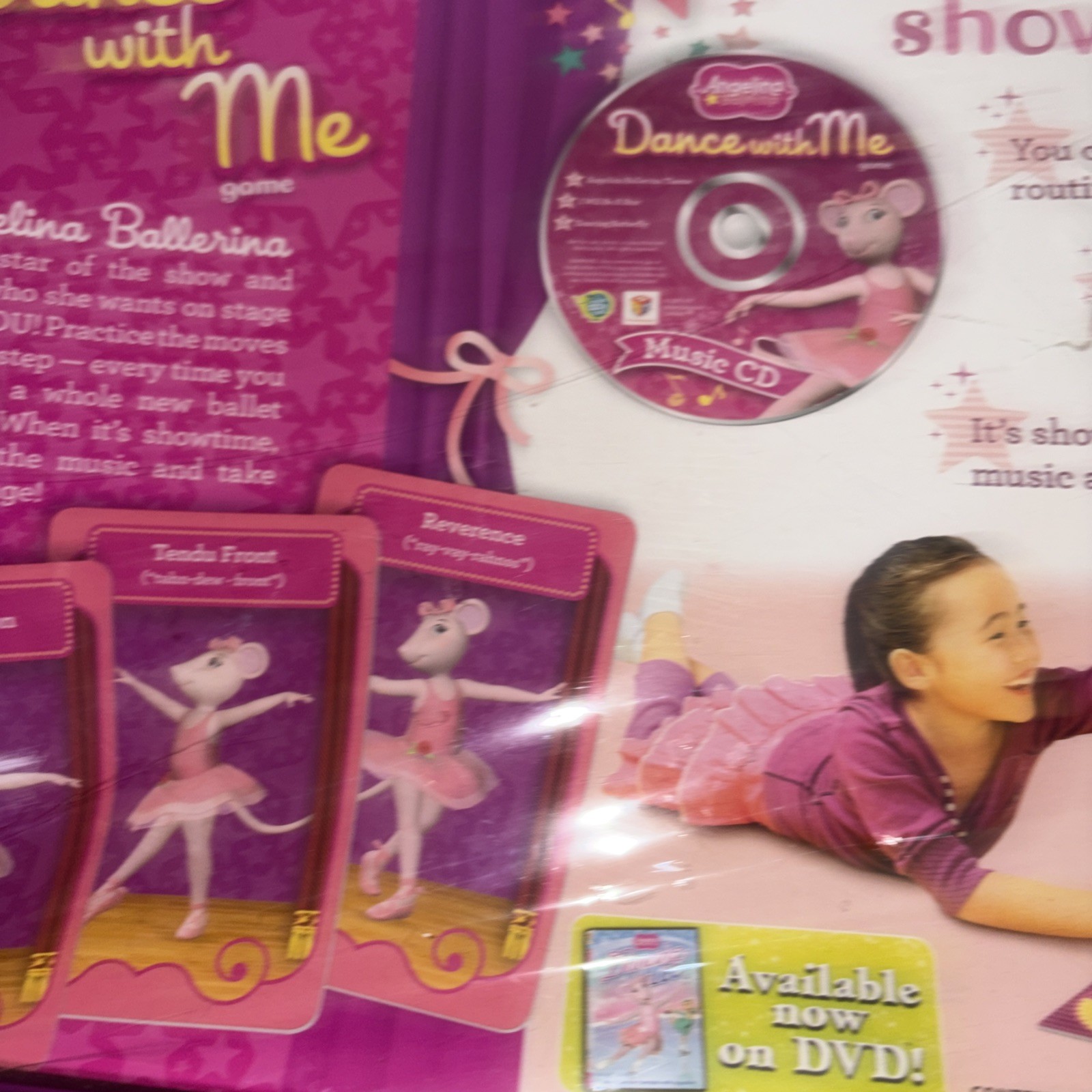 Angelina Ballerina “Dance With Me” Game by I Can Do That Games 2011 New