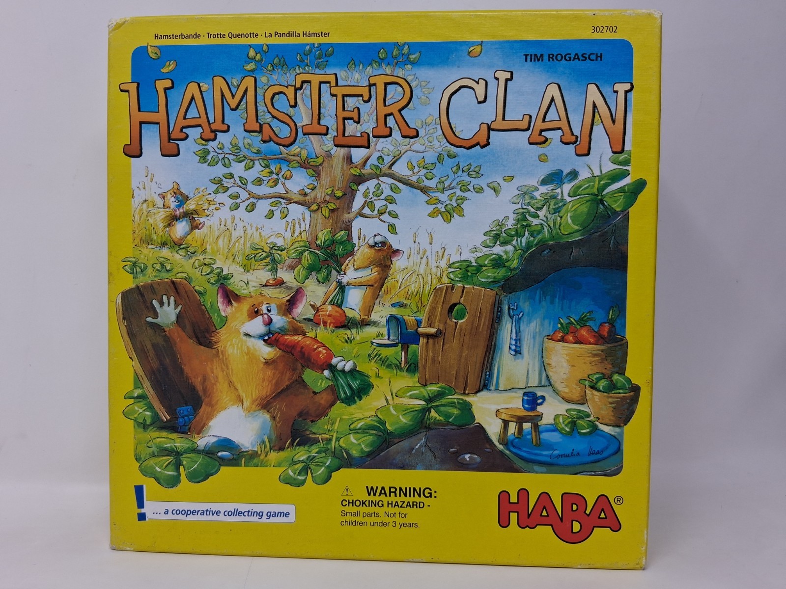 HABA Hamster Clan Board Game – (4+) 1-4 Players – Complete