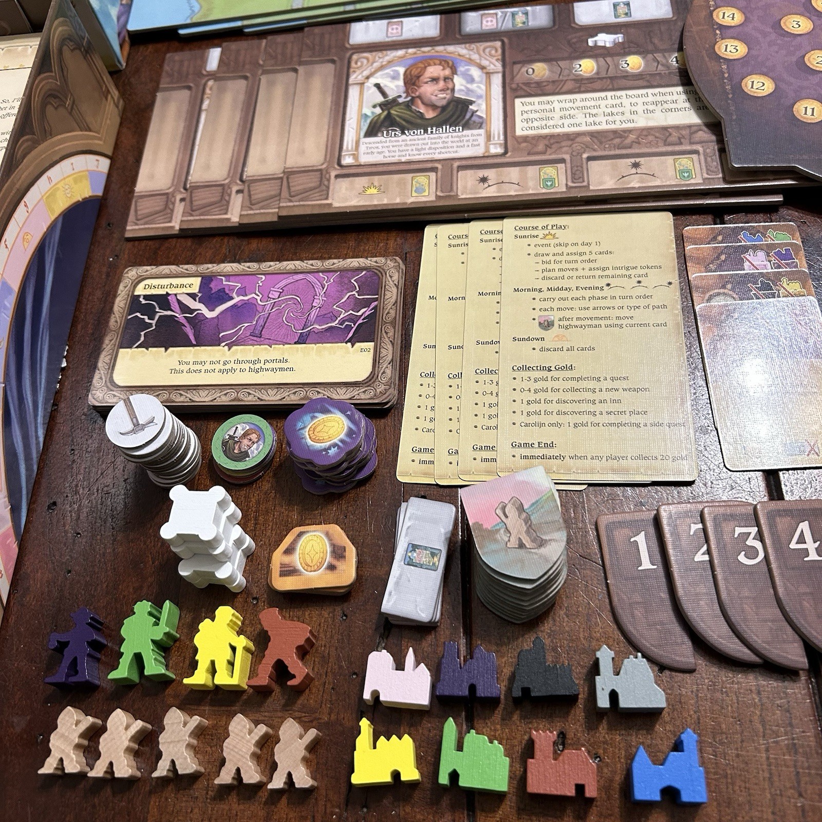 TREOS Board Game 2024 Lookout Games 100% Complete English