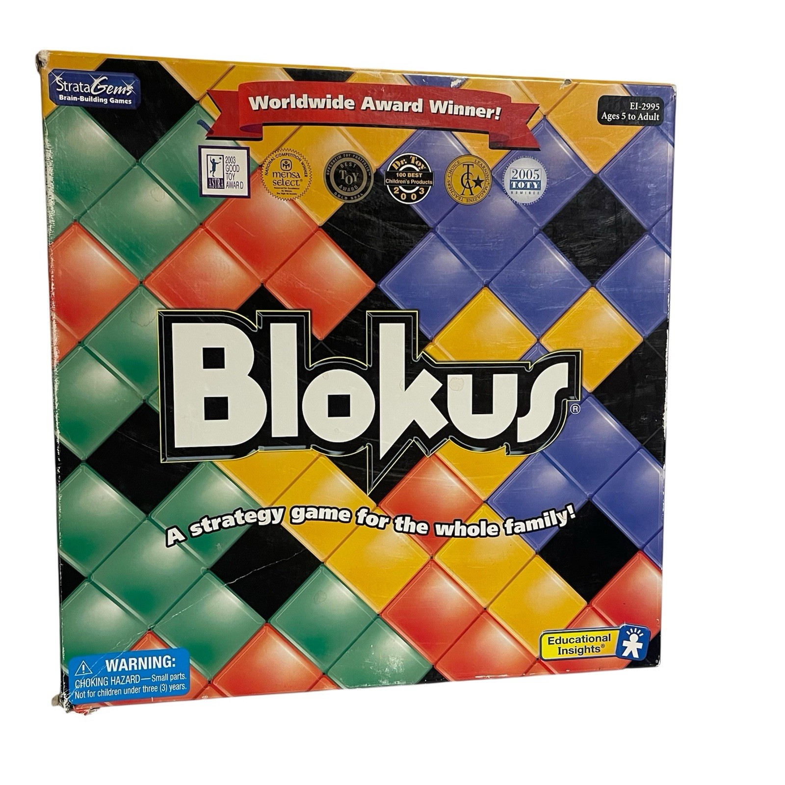 Blokus A Strategy Game for the Whole Family 2005 Worldwide Award Winner Complete