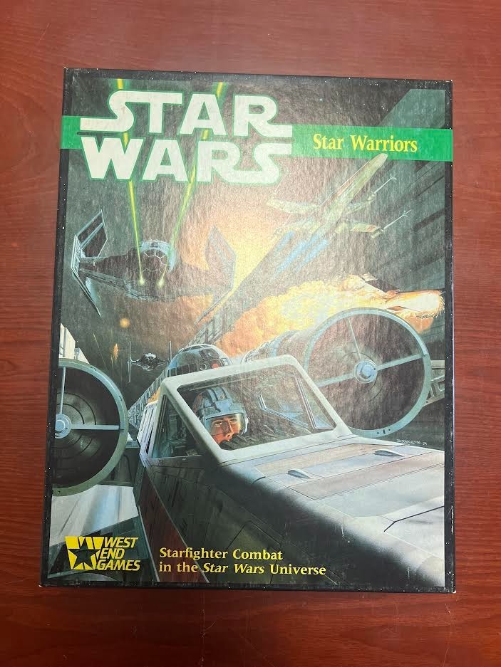 Star Wars: Star Warriors 1987 Starfighter Combat Board Game – West End Games