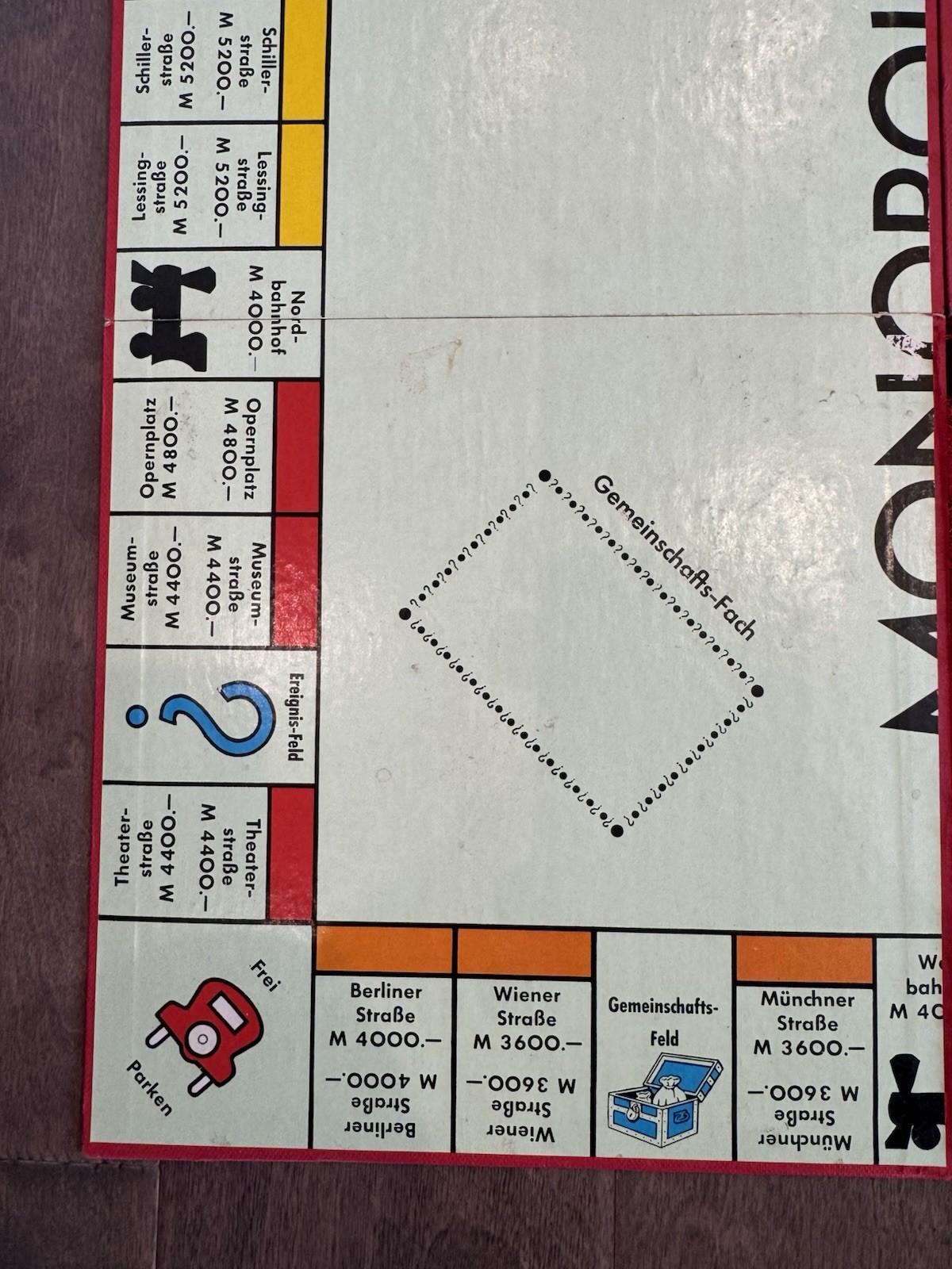 Vintage Monopoly Game Silber Edition Spiele Schmidt German 1940s See Descp