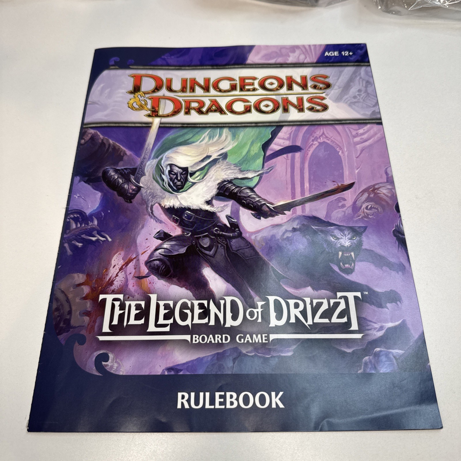Dungeons & Dragons the Legend of Drizzt Board Game Complete very clean VG COND.