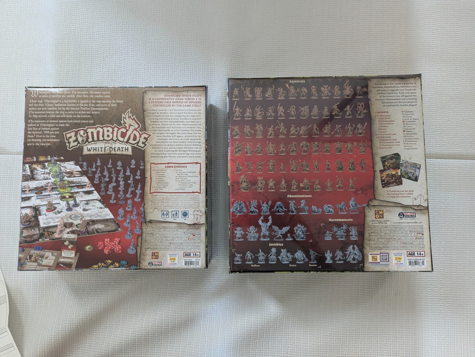 Kickstarter Zombicide: White Death Frozen Fortress Pledge NEW SEALED