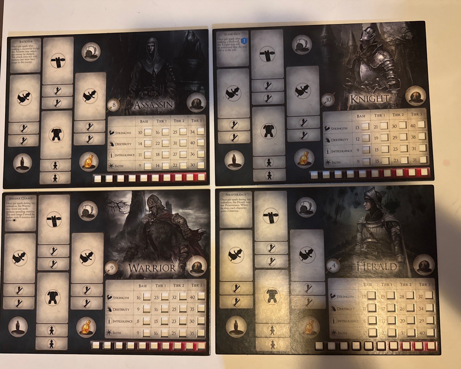 Dark Souls The Board Game Steamforged Games Used Incomplete 27 Minis Core Set