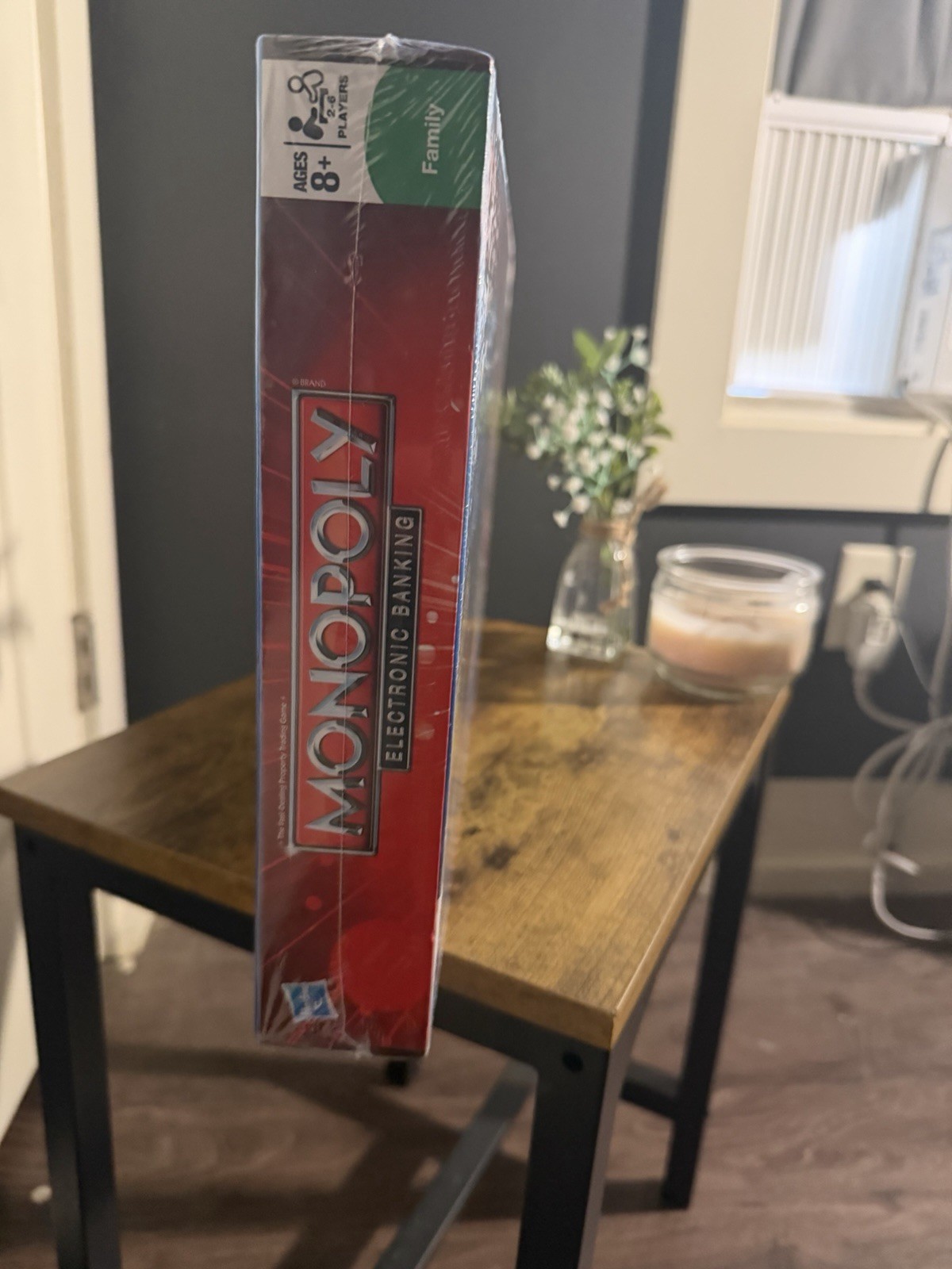 ✨Hasbro Monopoly Electronic Banking Board Game Ages 8+ 2+ Players✨