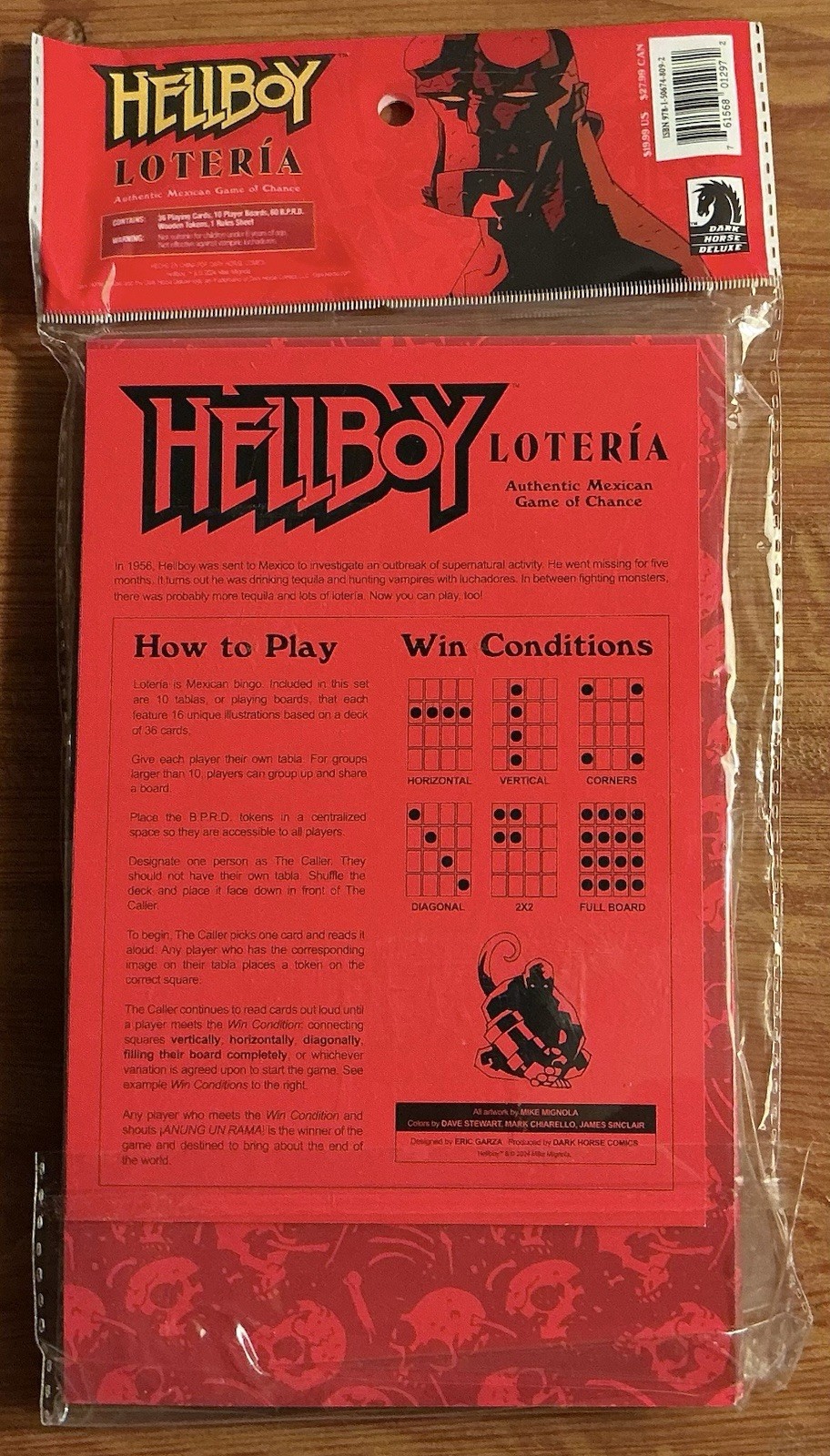 Hellboy Loteria Game