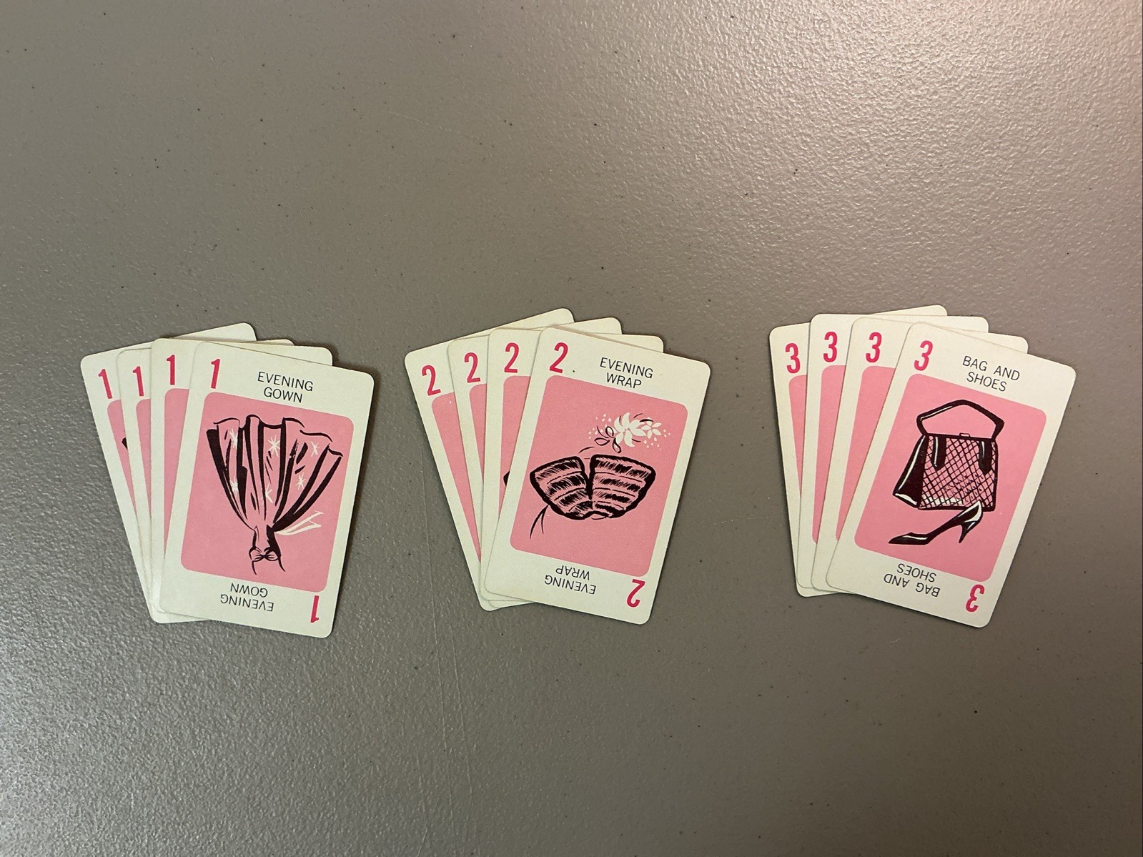 Vintage 1965 Mystery Date Board Game Cards (48) Complete! EXCELLENT CONDITION-