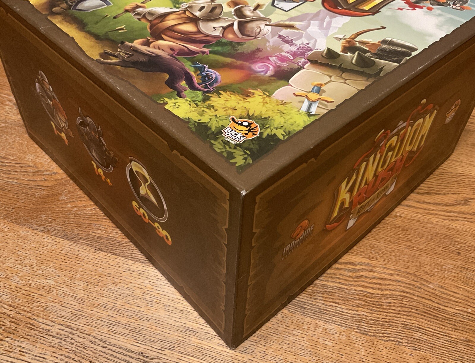 EUC Kingdom Rush Rift in Time Board Game COMPLETE, 1-4 Players 14+ 60-90 Minutes