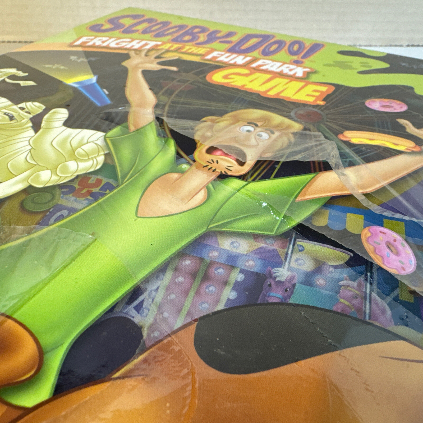 Scooby Doo Fright at the Fun Park Board Game New Sealed Buffalo Games
